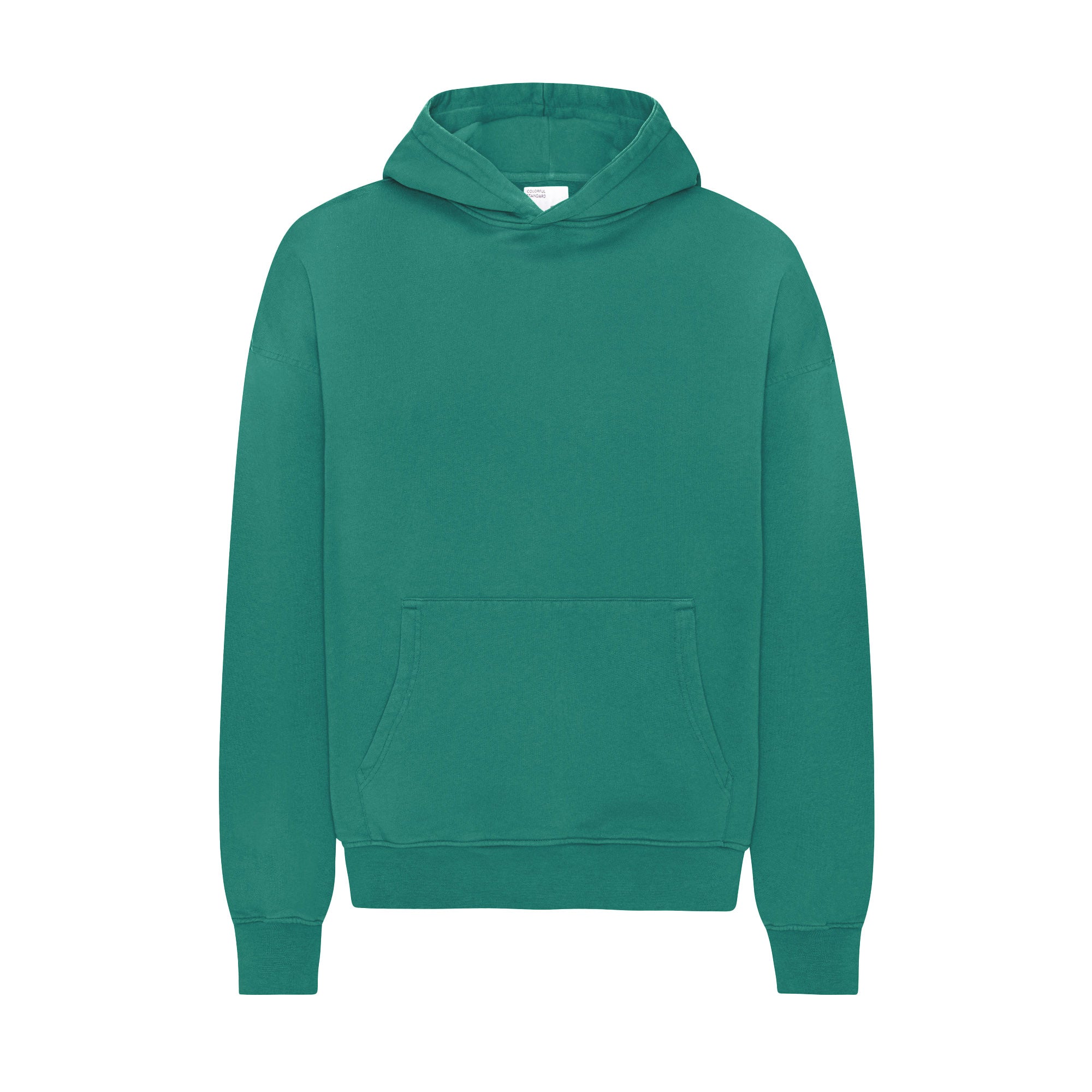 Organic Oversized Hood Pine Green