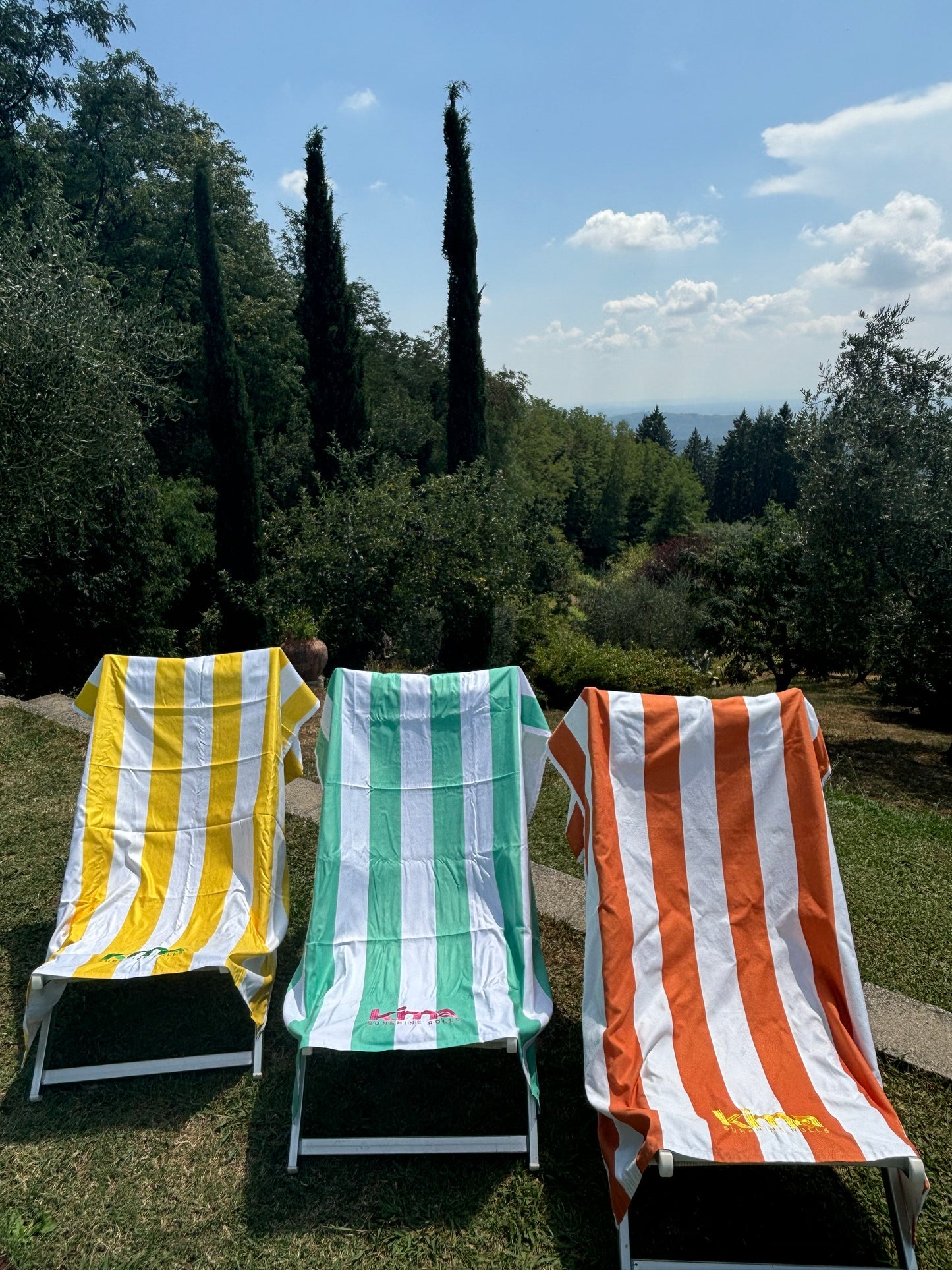 Beach Towel XXL Etxola vert 180x110cm