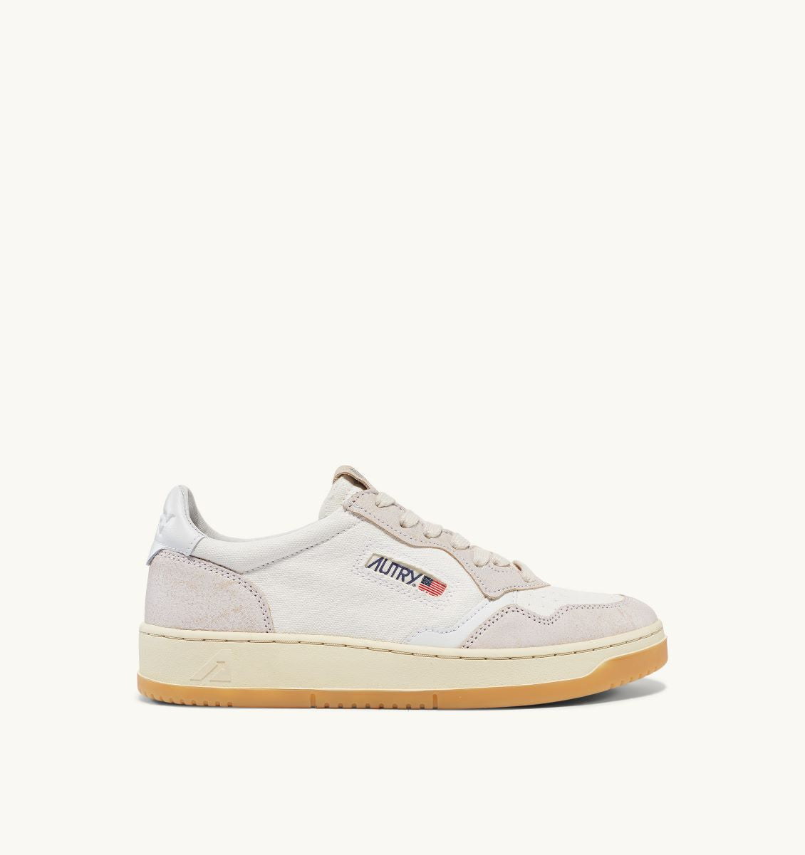 Autry Women Medalist DS01 - canvas/sand WHT/WHT