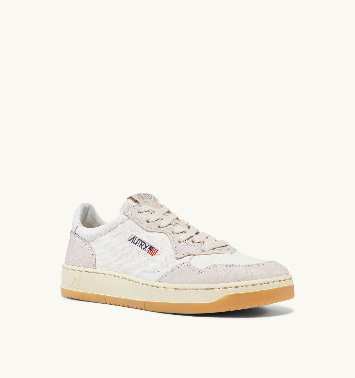 Autry Women Medalist DS01 - canvas/sand WHT/WHT