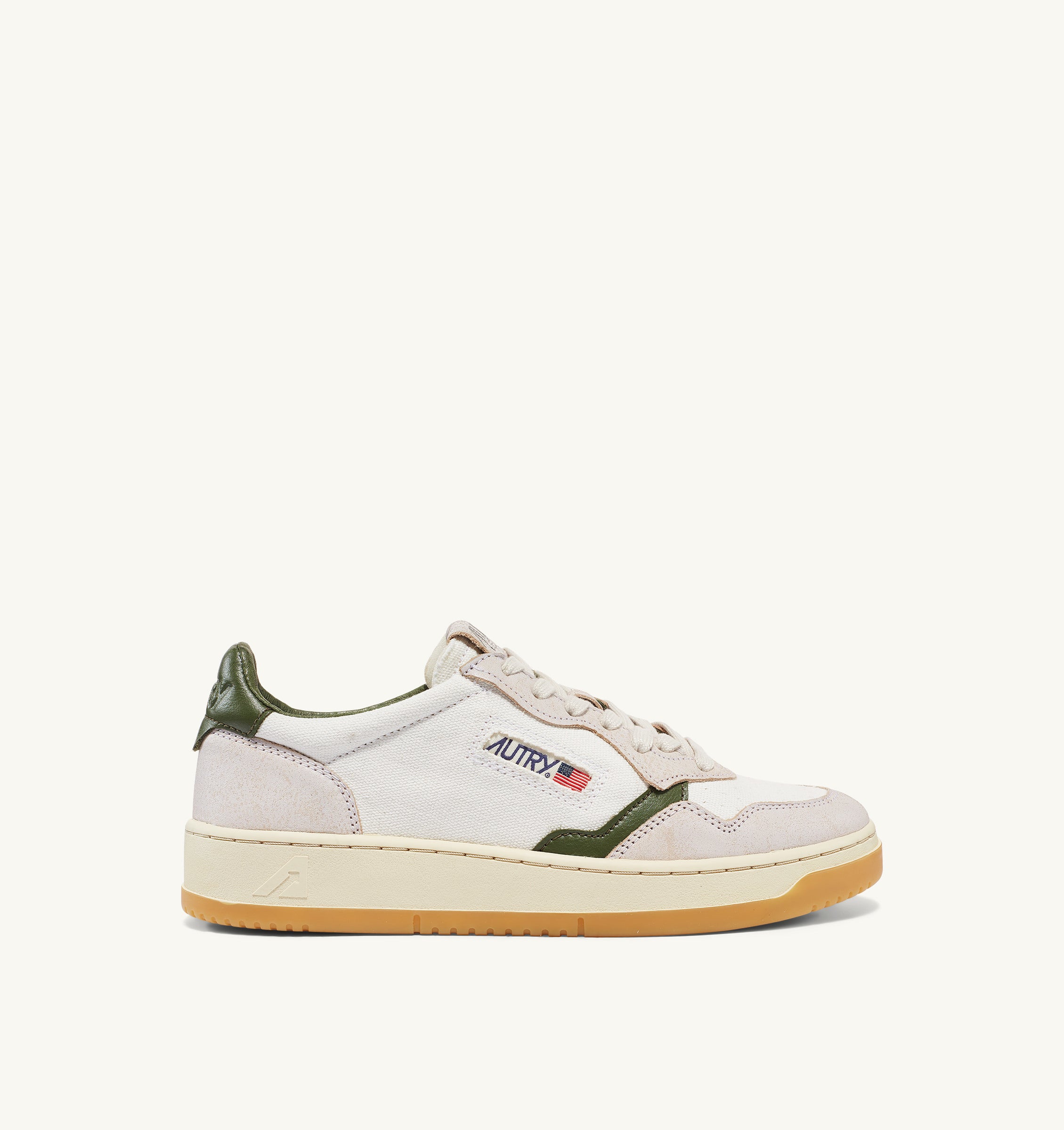 Autry Women Medalist DS06 - canvas/sand WHT/CYPRS