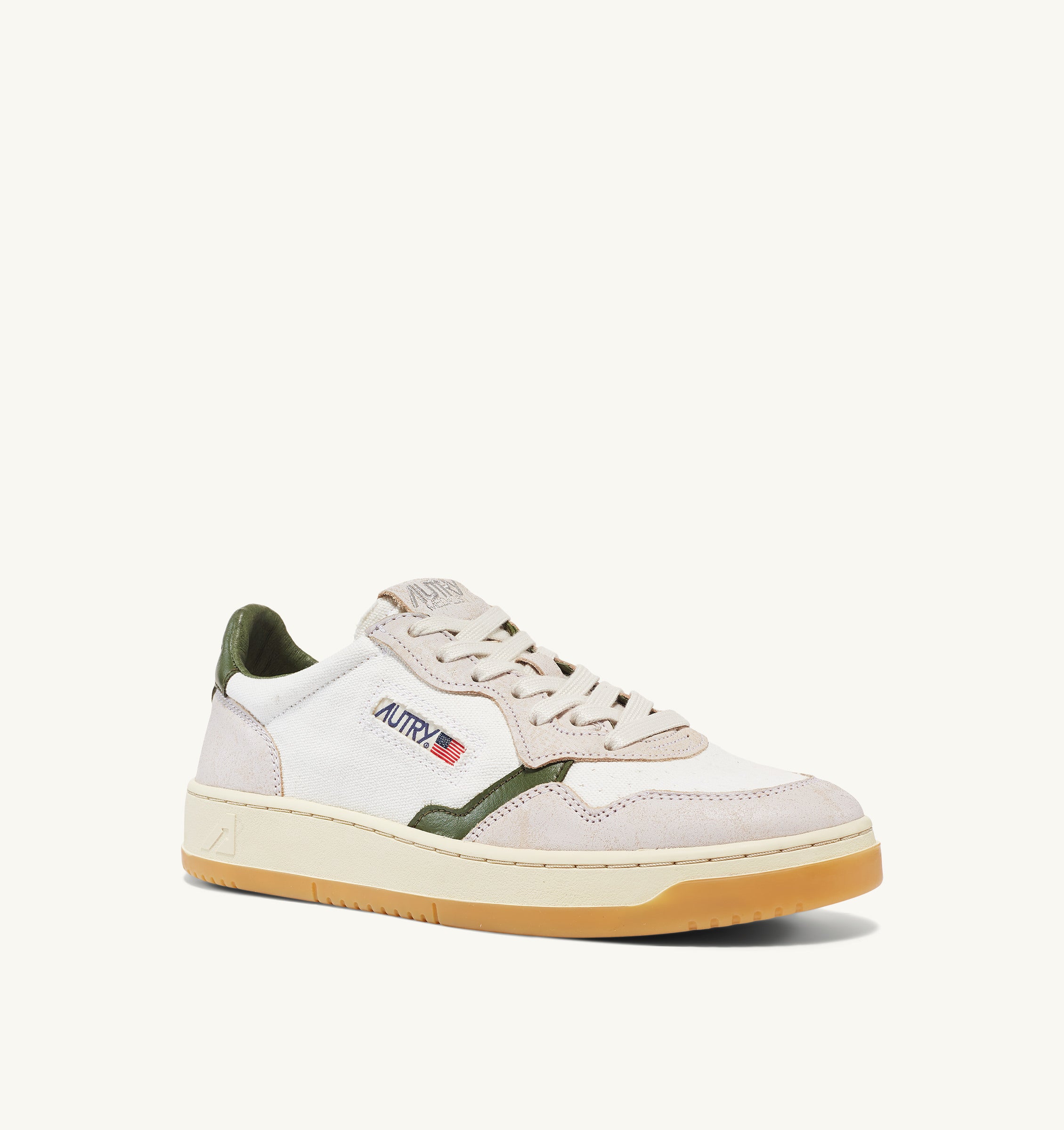 Autry Women Medalist DS06 - canvas/sand WHT/CYPRS