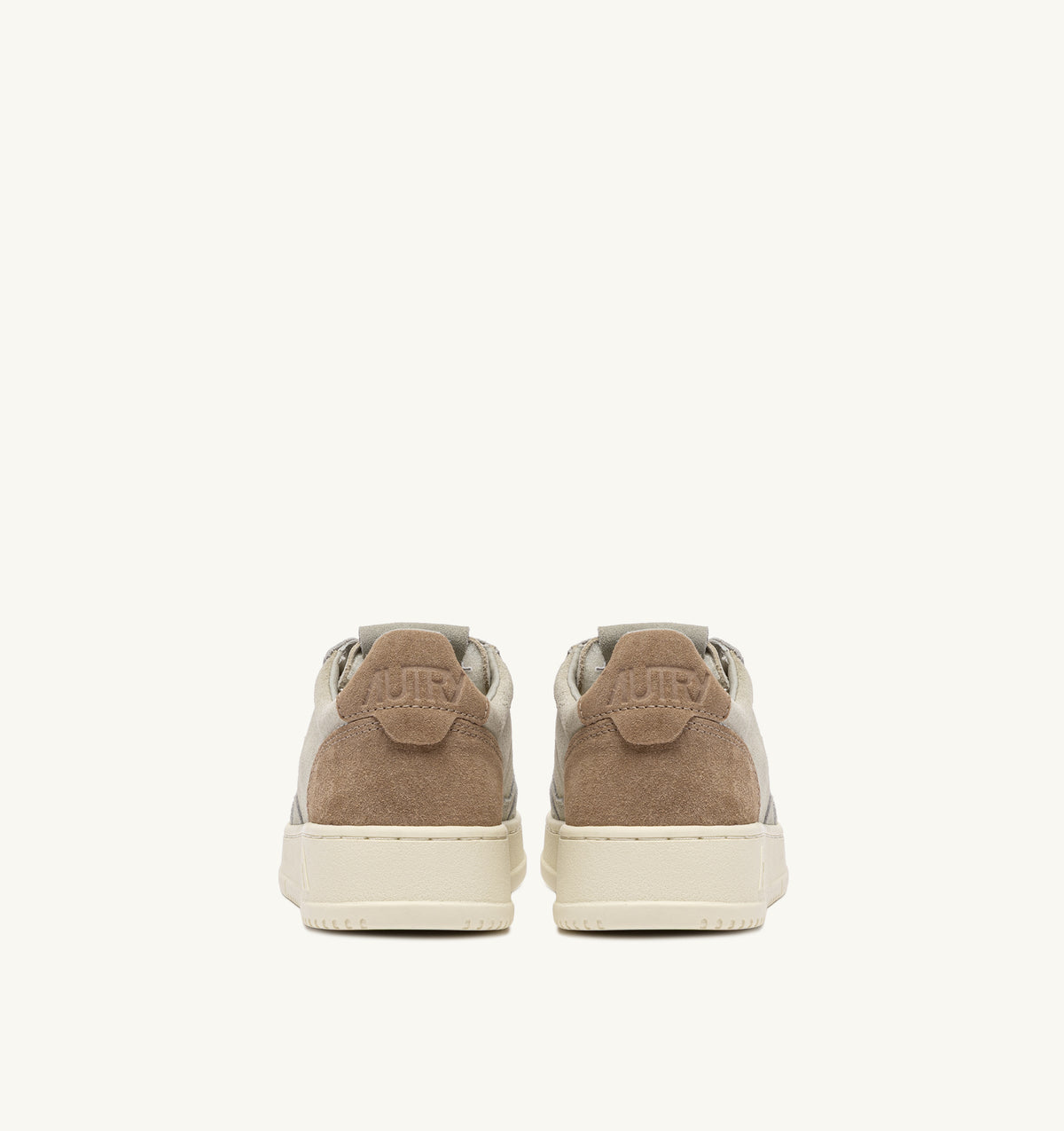 AUTRY Wom Medalist TS37 - Tricolor/Suede Cigar/Papyrus/Pelican