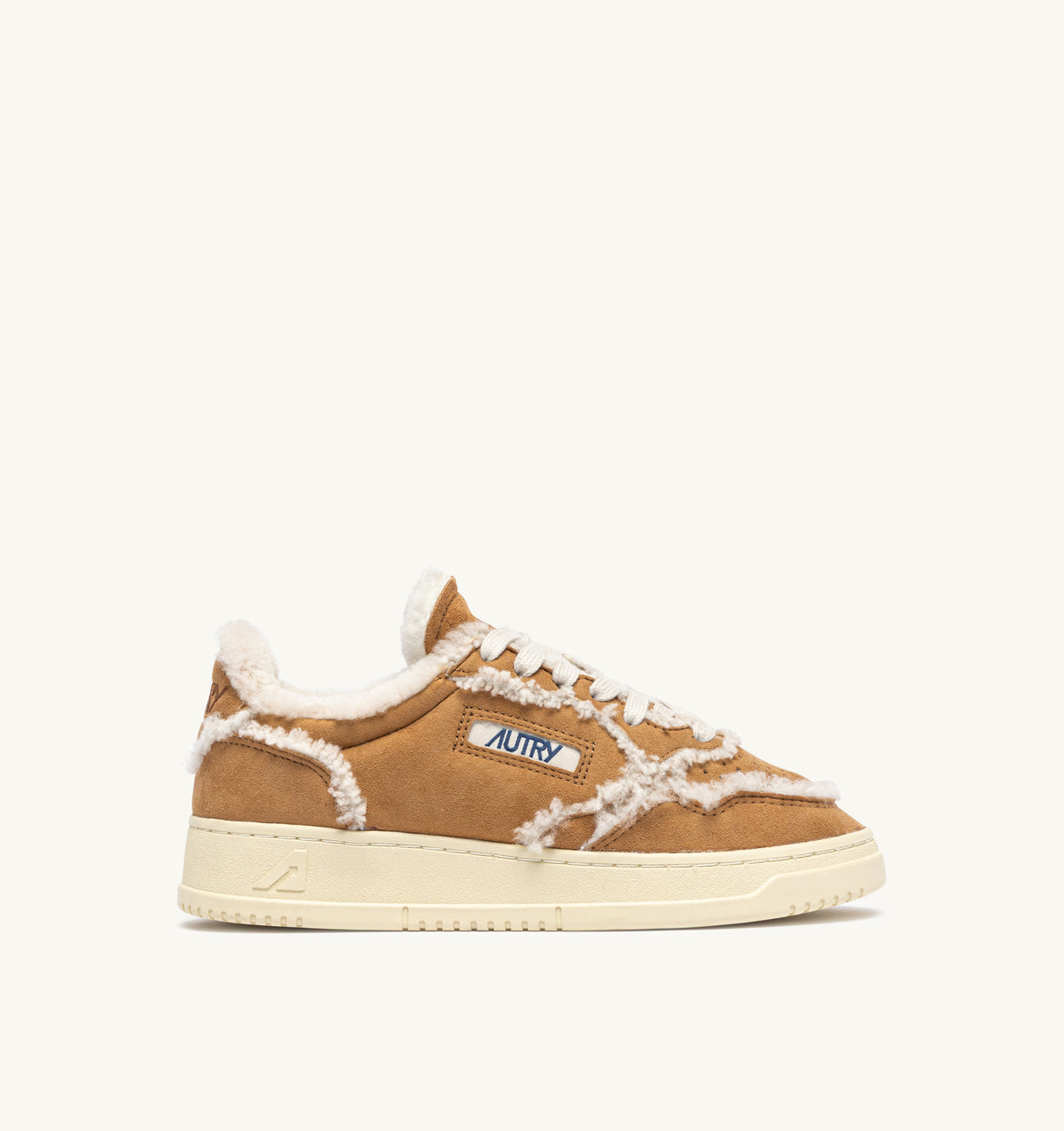 AUTRY Wom Medalist GX01 - Suede/Sherling Cognac