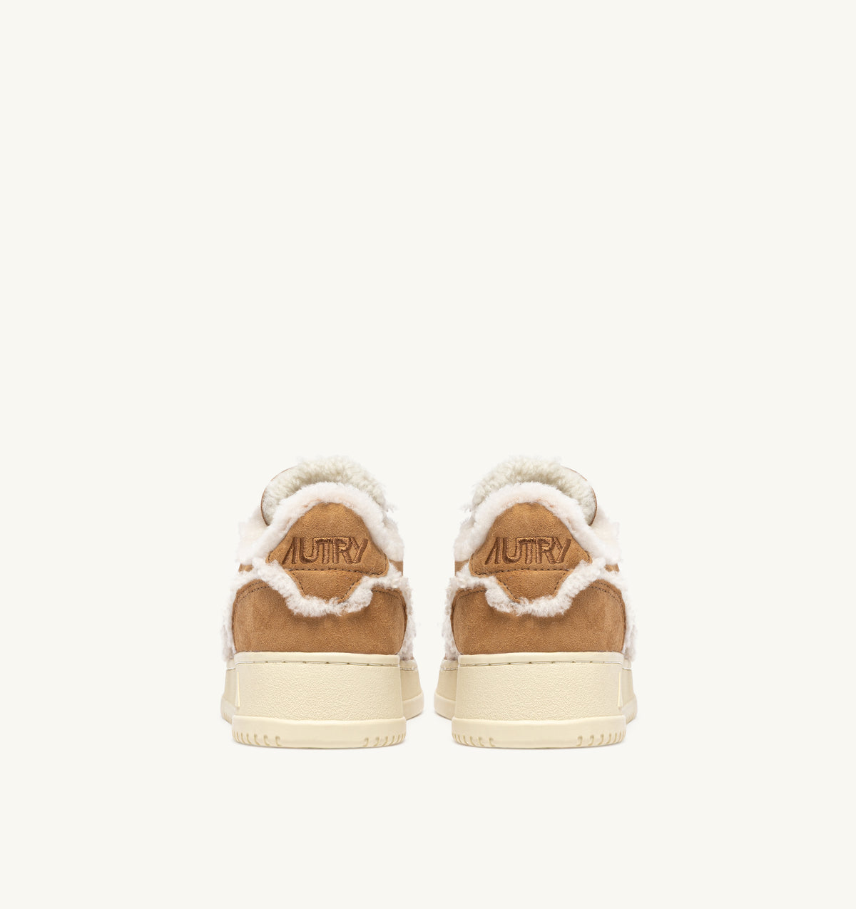AUTRY Wom Medalist GX01 - Suede/Sherling Cognac