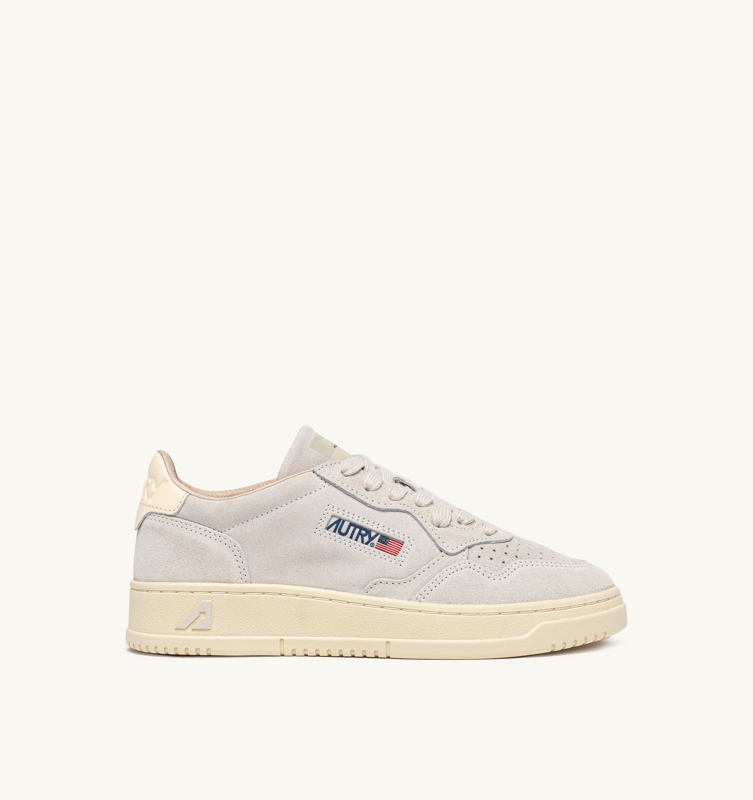 AUTRY Man Medalist UH01-Suede marble/weiß