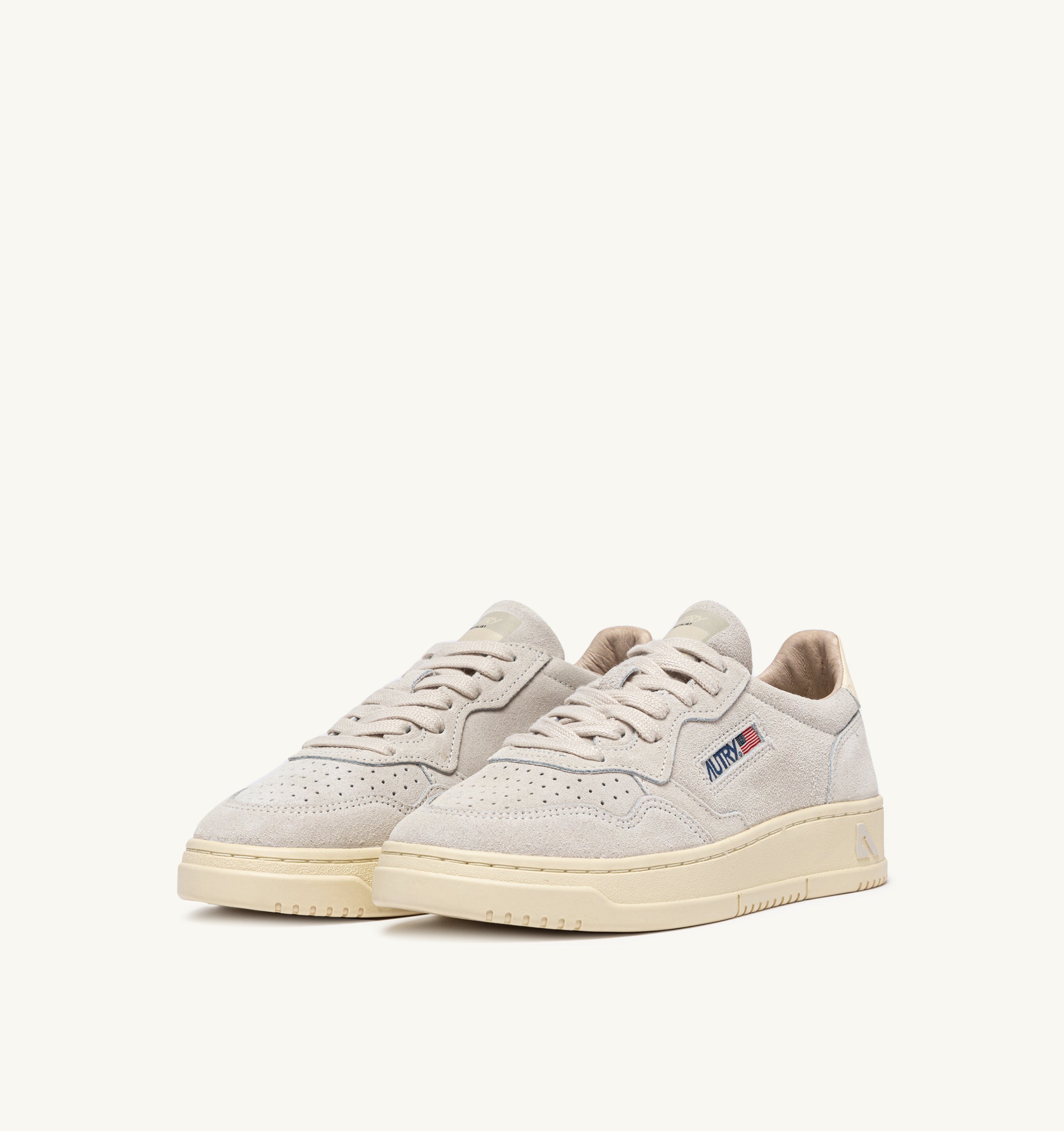 AUTRY Man Medalist UH01-Suede marble/weiß