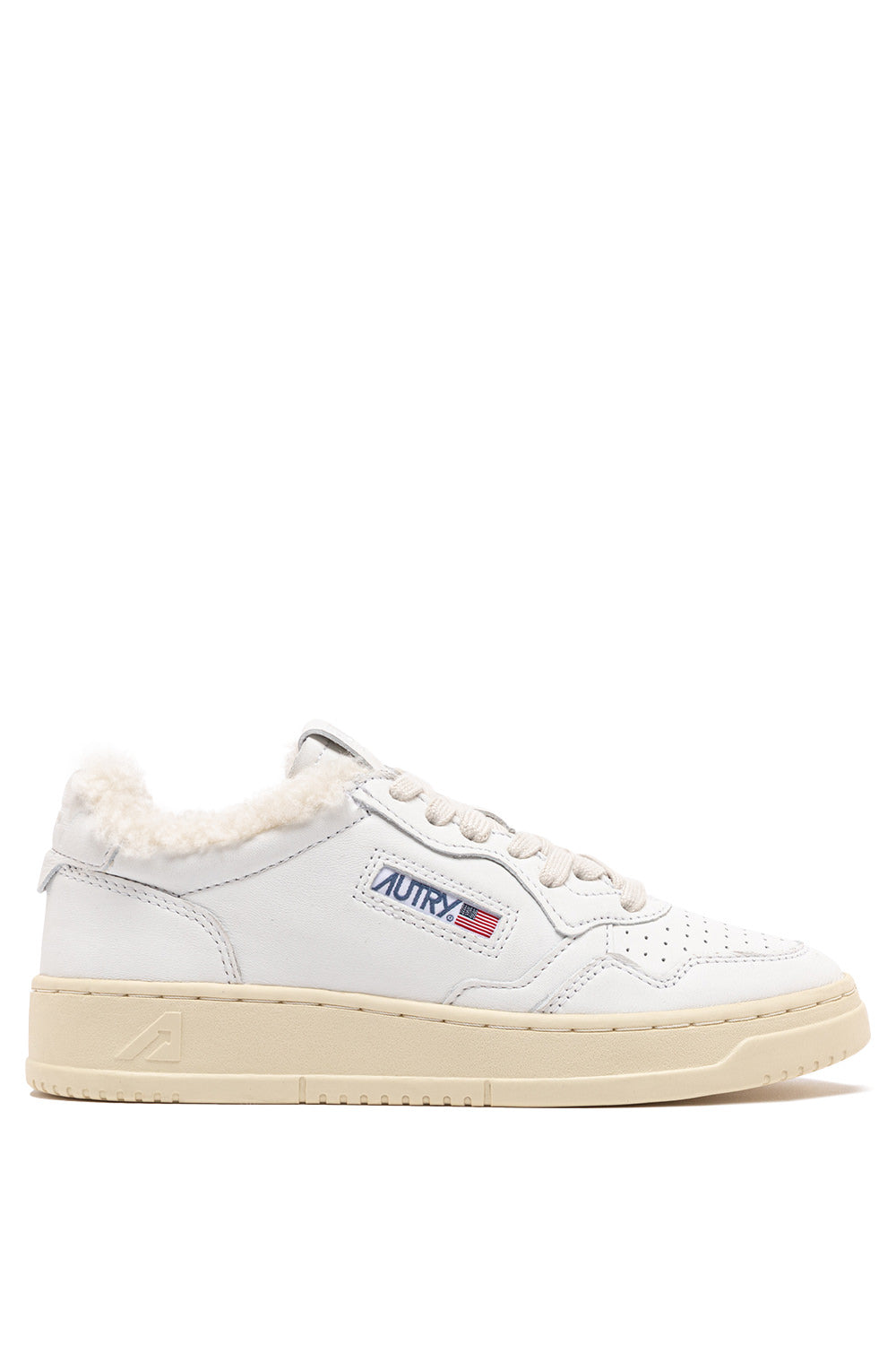AUTRY Women Medalist SR01 - Goat/Shearling weiß