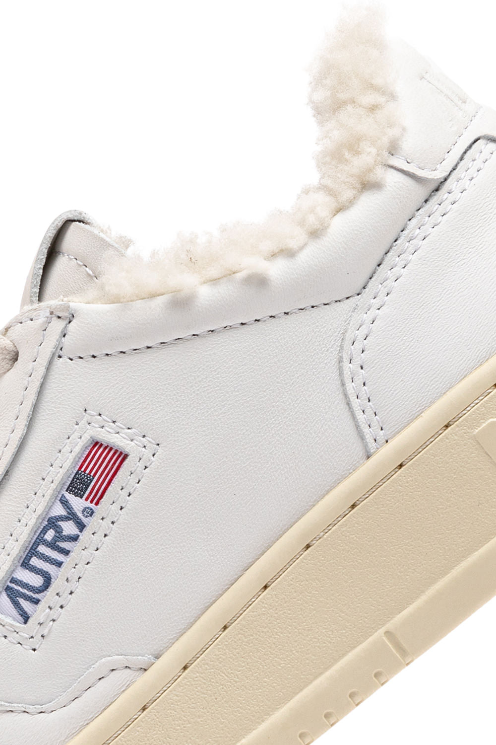 AUTRY Women Medalist SR01 - Goat/Shearling weiß