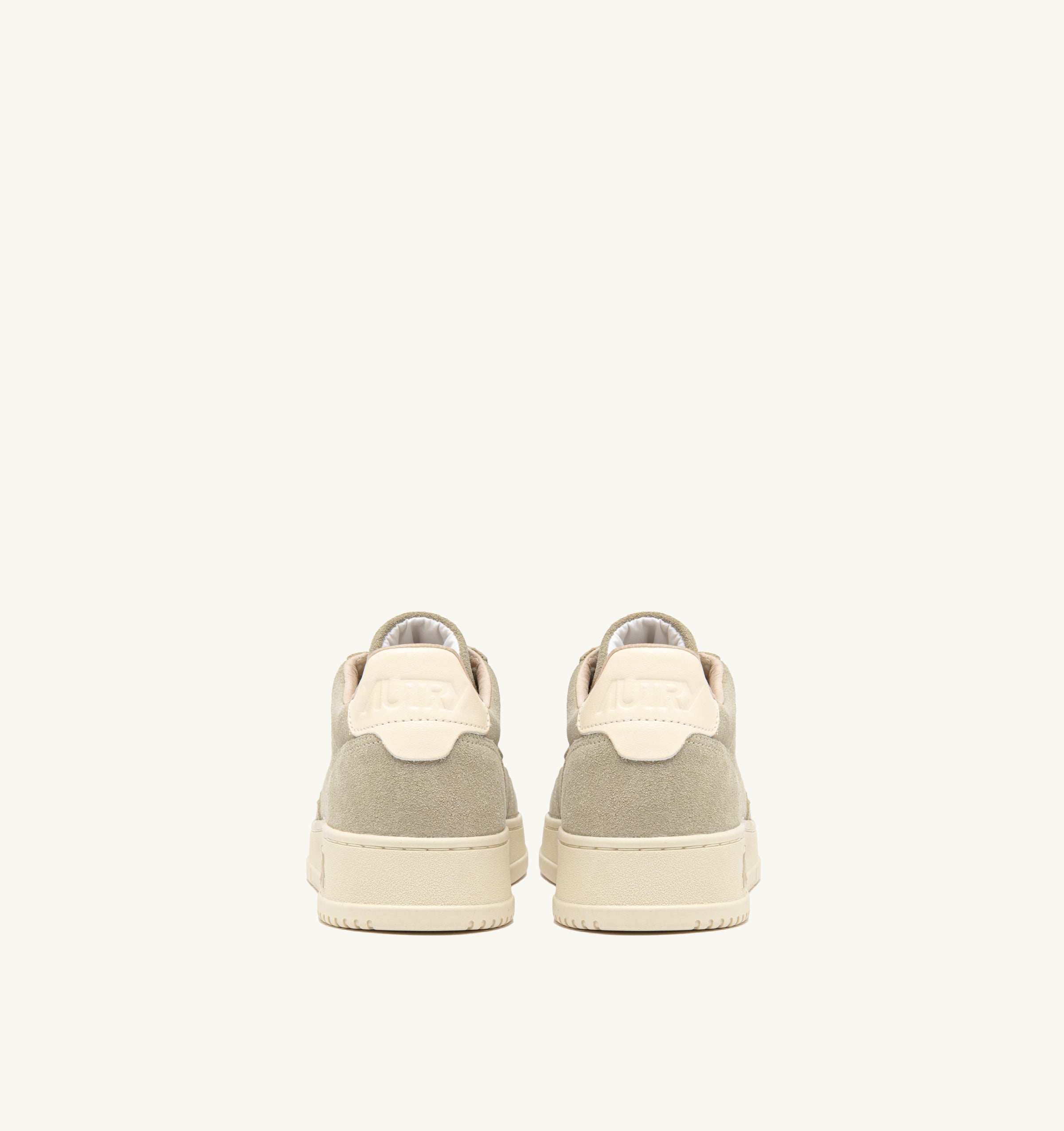 AUTRY Man Medalist UH02-Suede papyrus/weiß