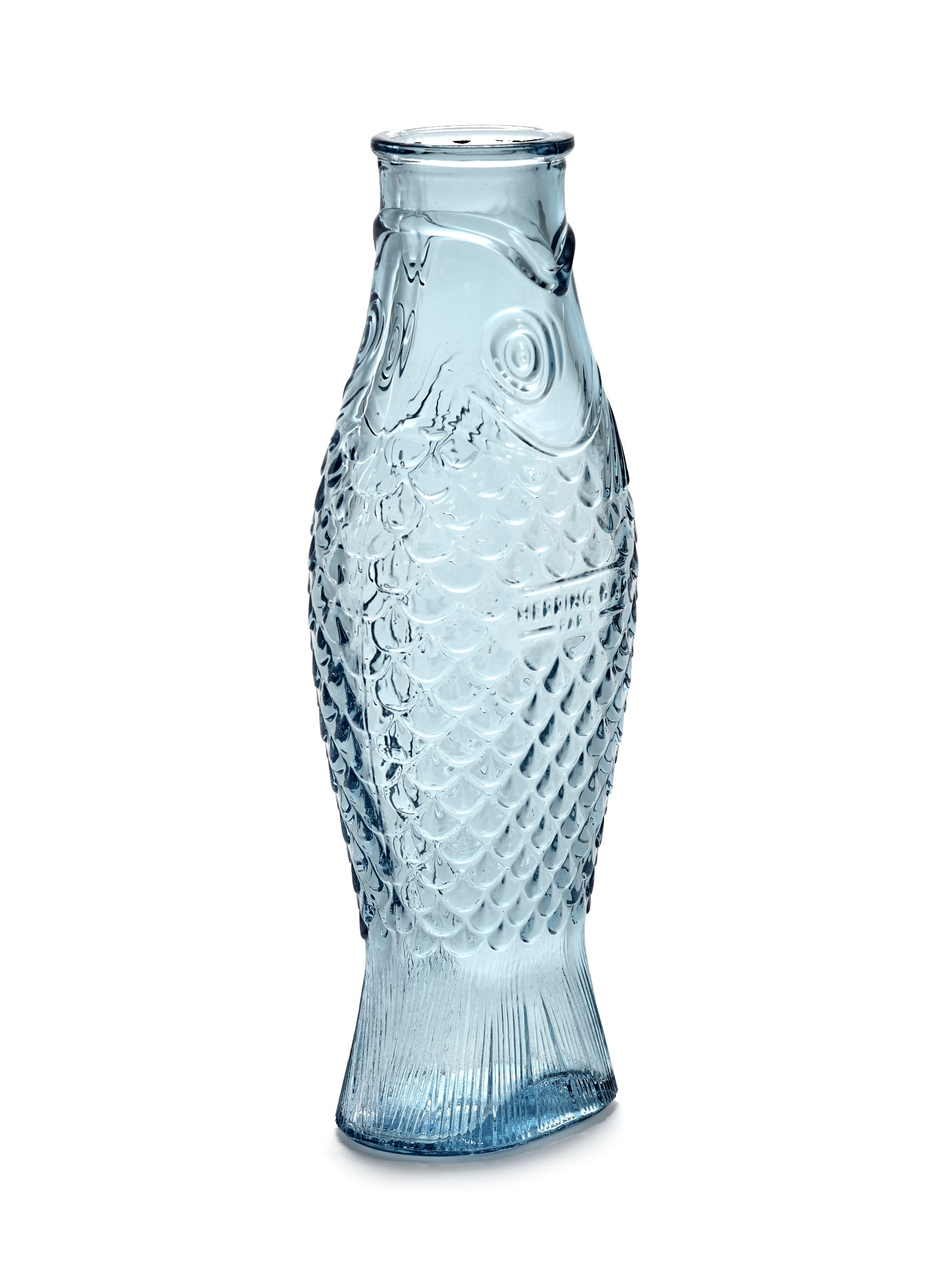Karaffe Fisch blau H29cm