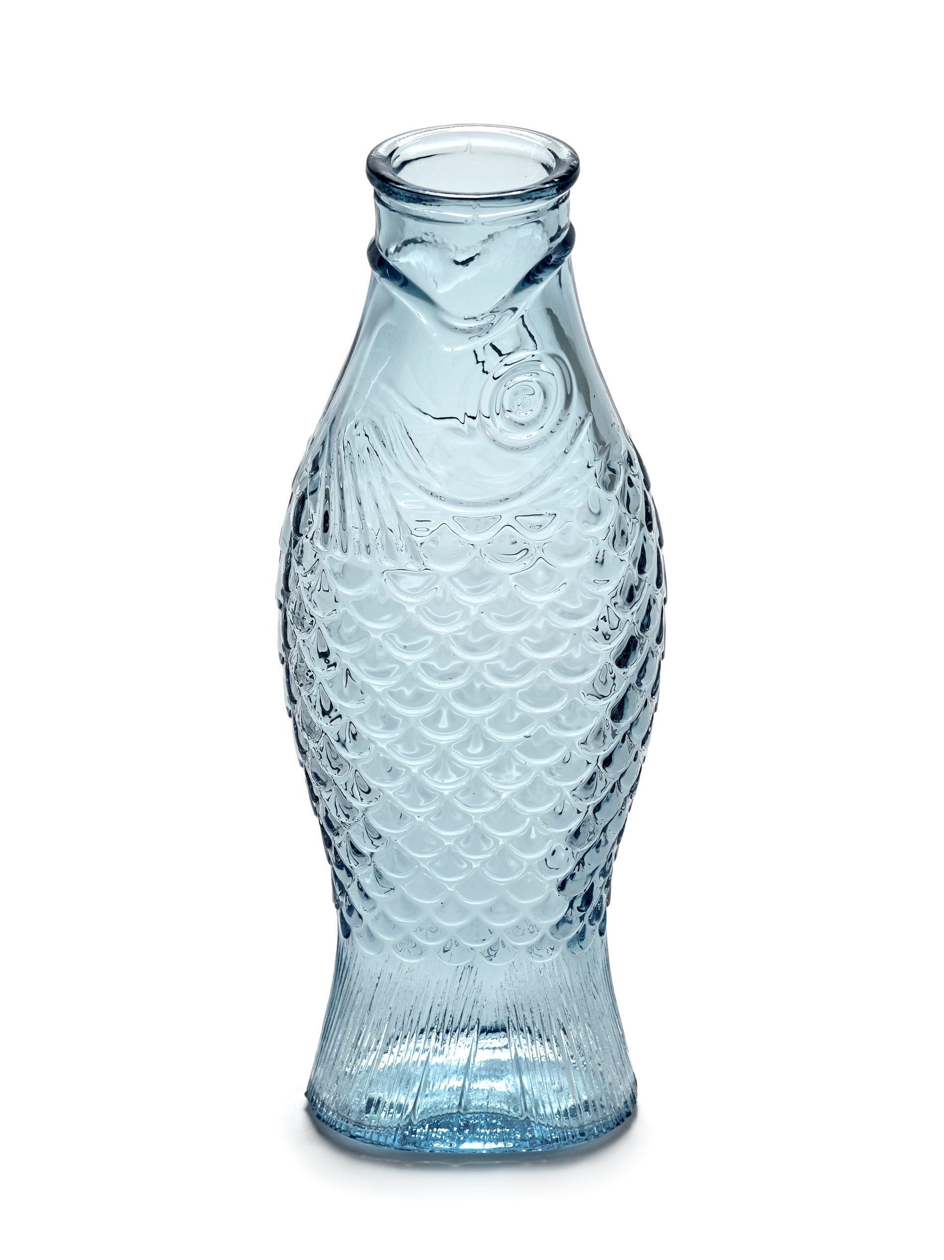 Karaffe Fisch blau H29cm
