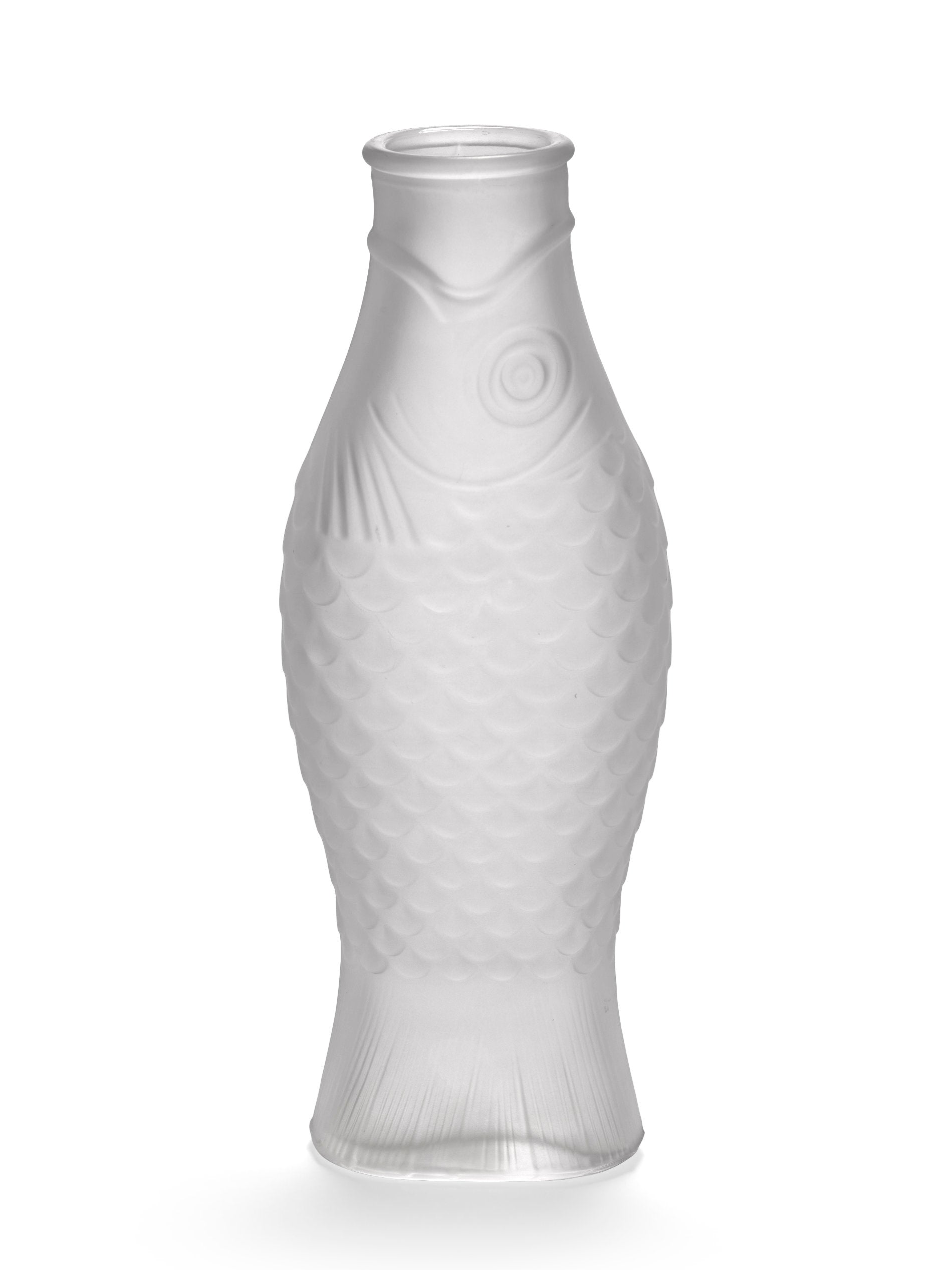 Karaffe Fisch frosted H29cm