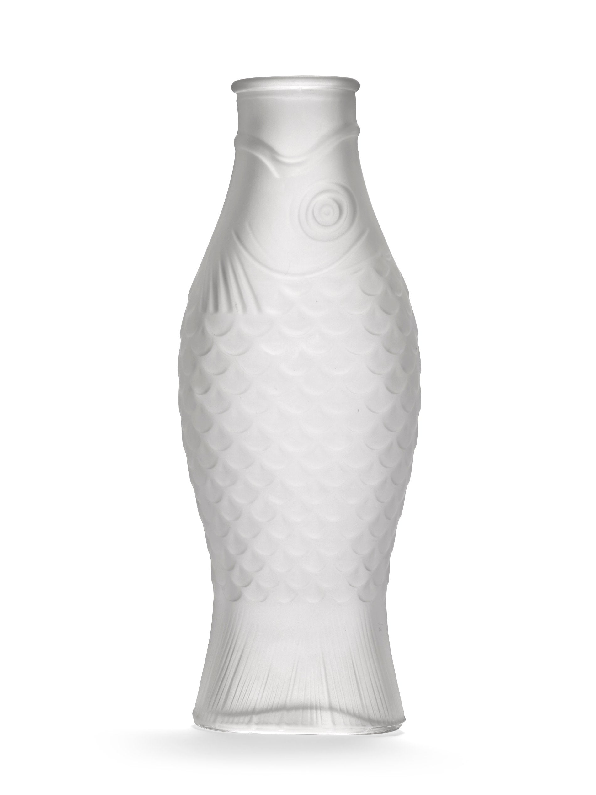 Karaffe Fisch frosted H29cm
