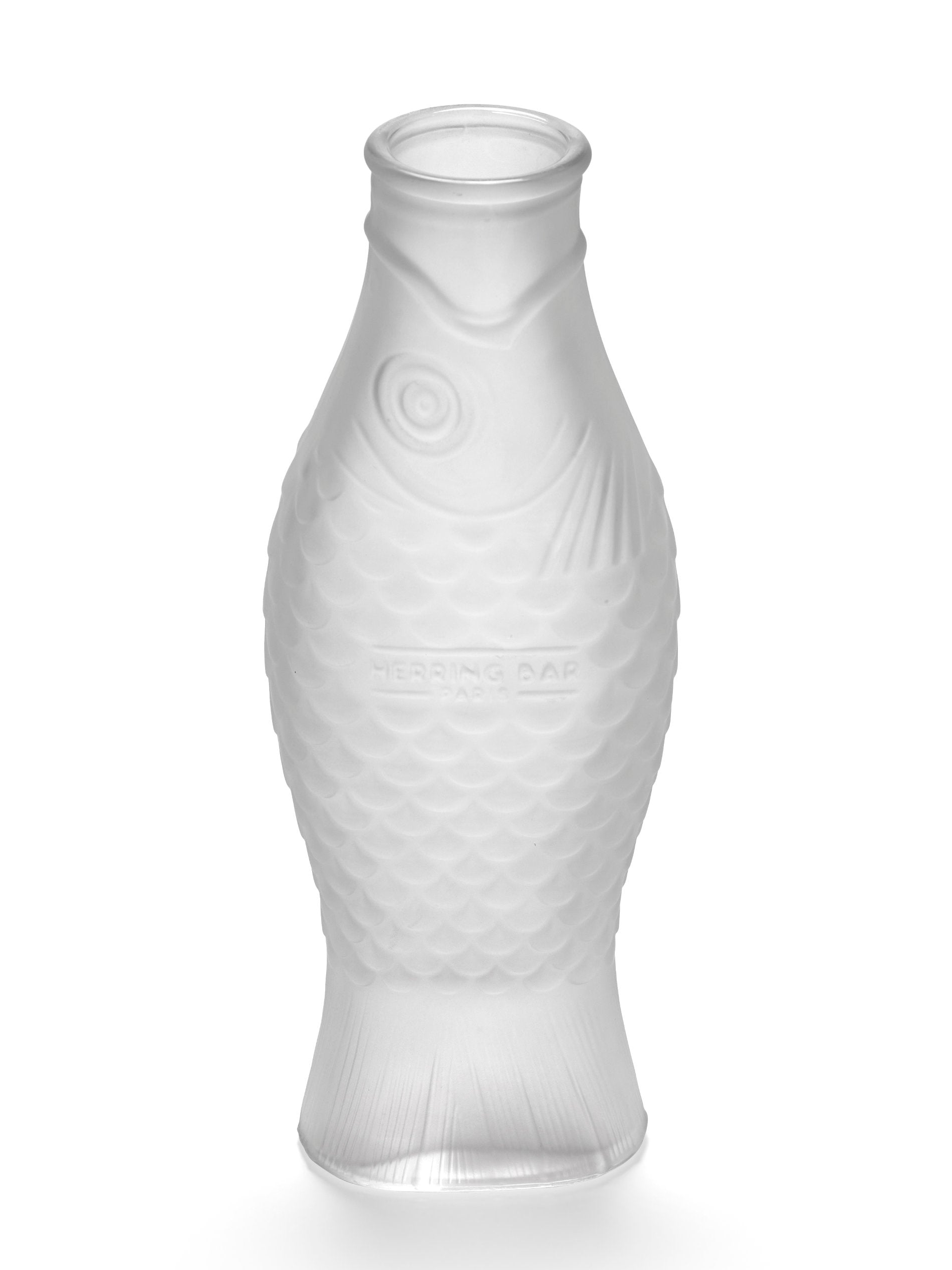 Karaffe Fisch frosted H29cm