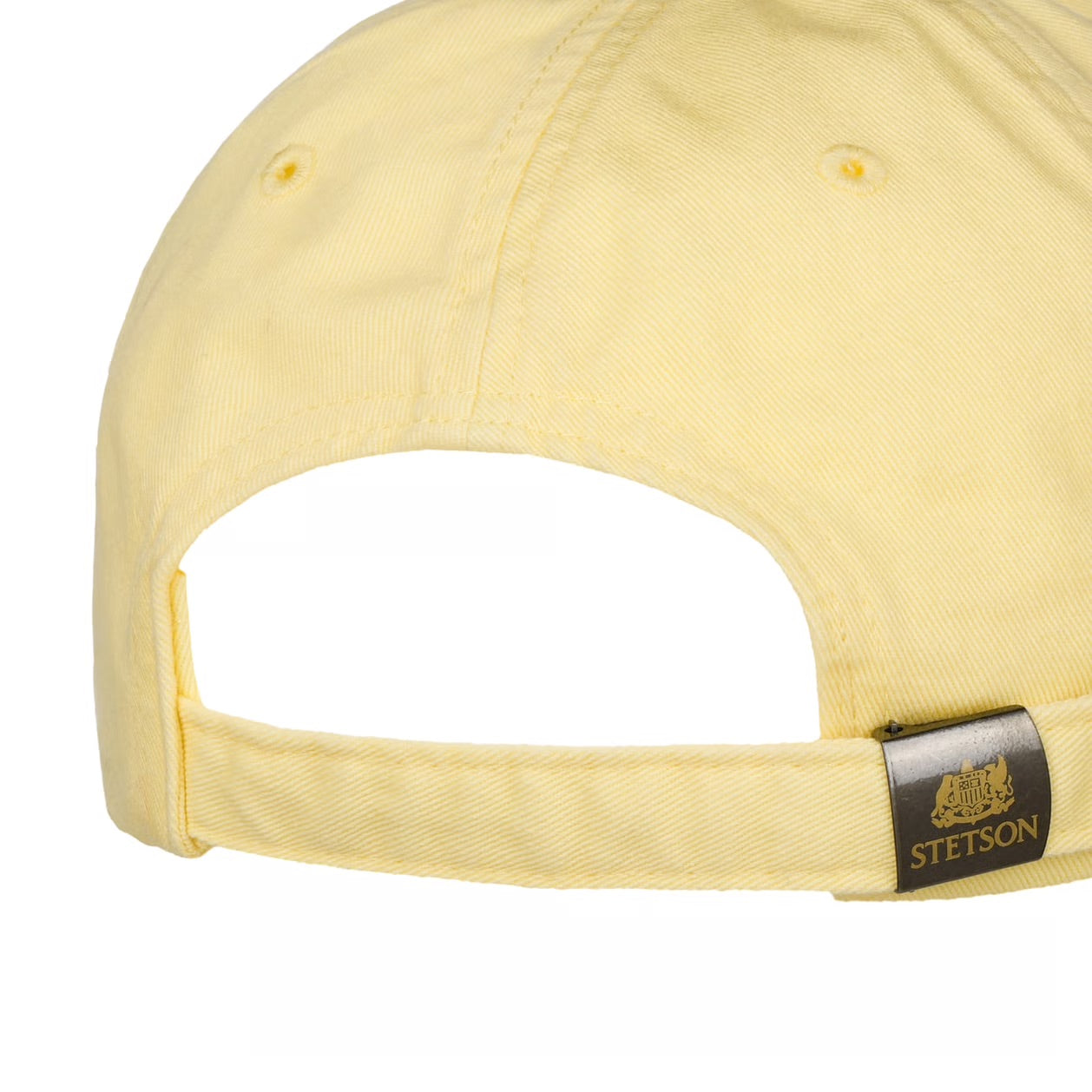 Baseball Cap Cotton light yellow