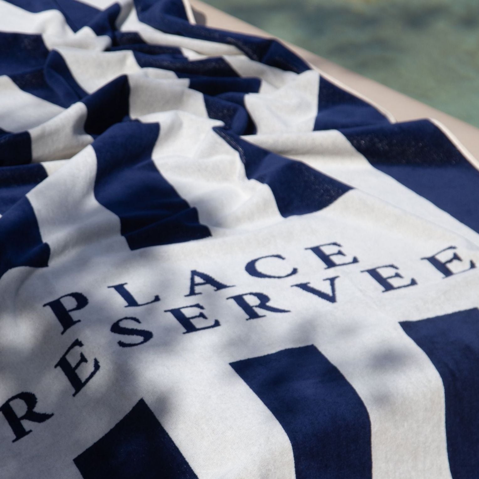 Beach Towel classic 100x200cm marine
