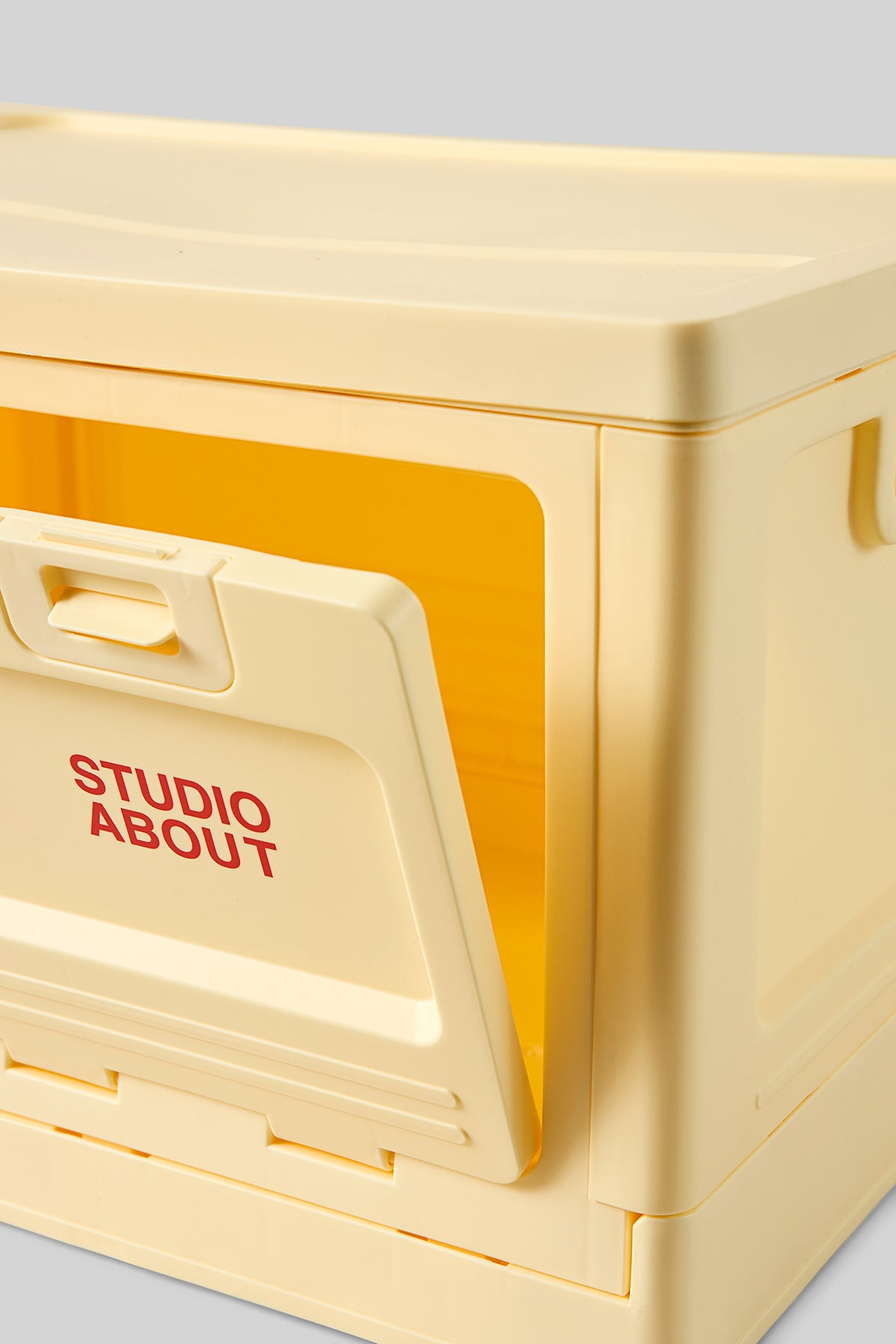 stapelbare Aufbewahrungsbox "Large Light Yellow"