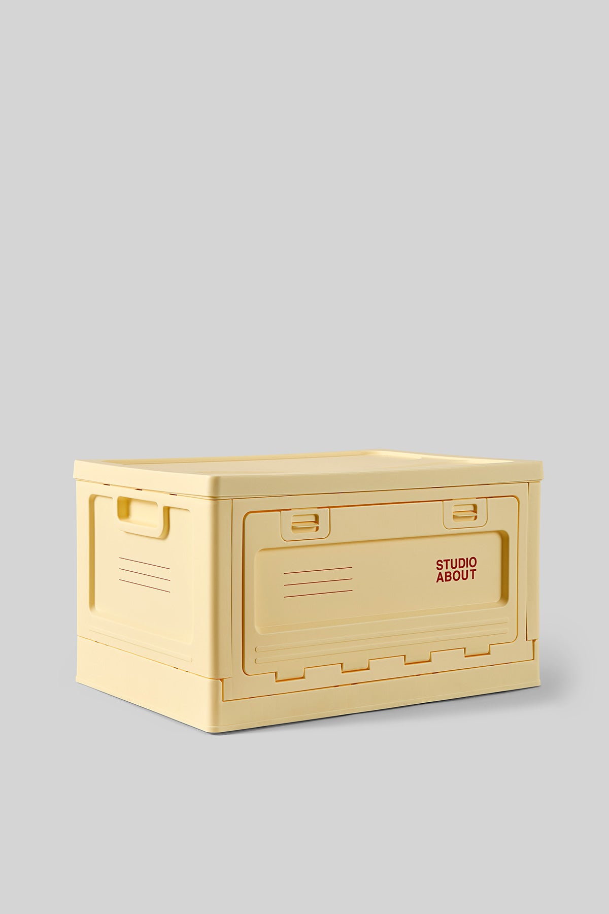 stapelbare Aufbewahrungsbox "Large Light Yellow"