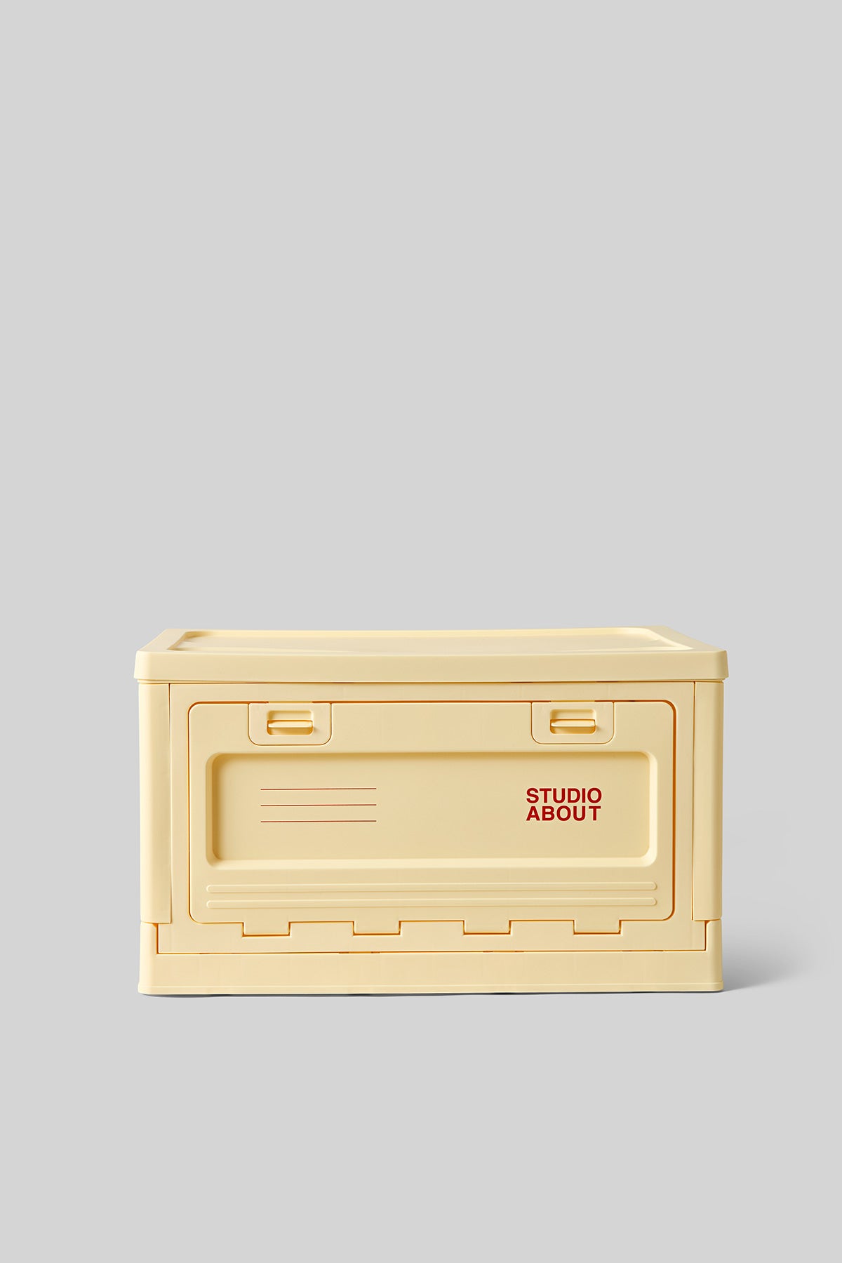 stapelbare Aufbewahrungsbox "Large Light Yellow"