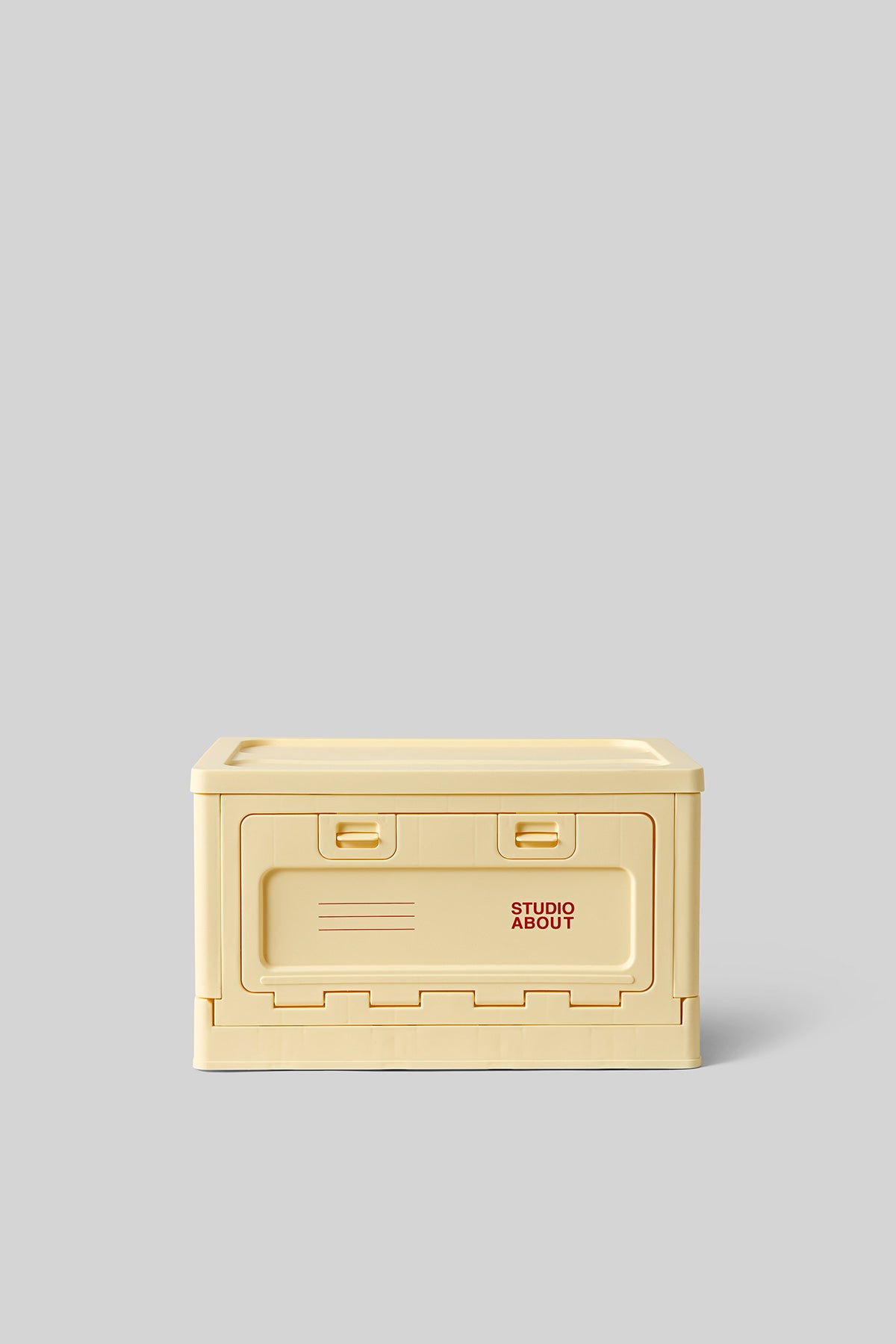 stapelbare Aufbewahrungsbox "Medium Light Yellow"