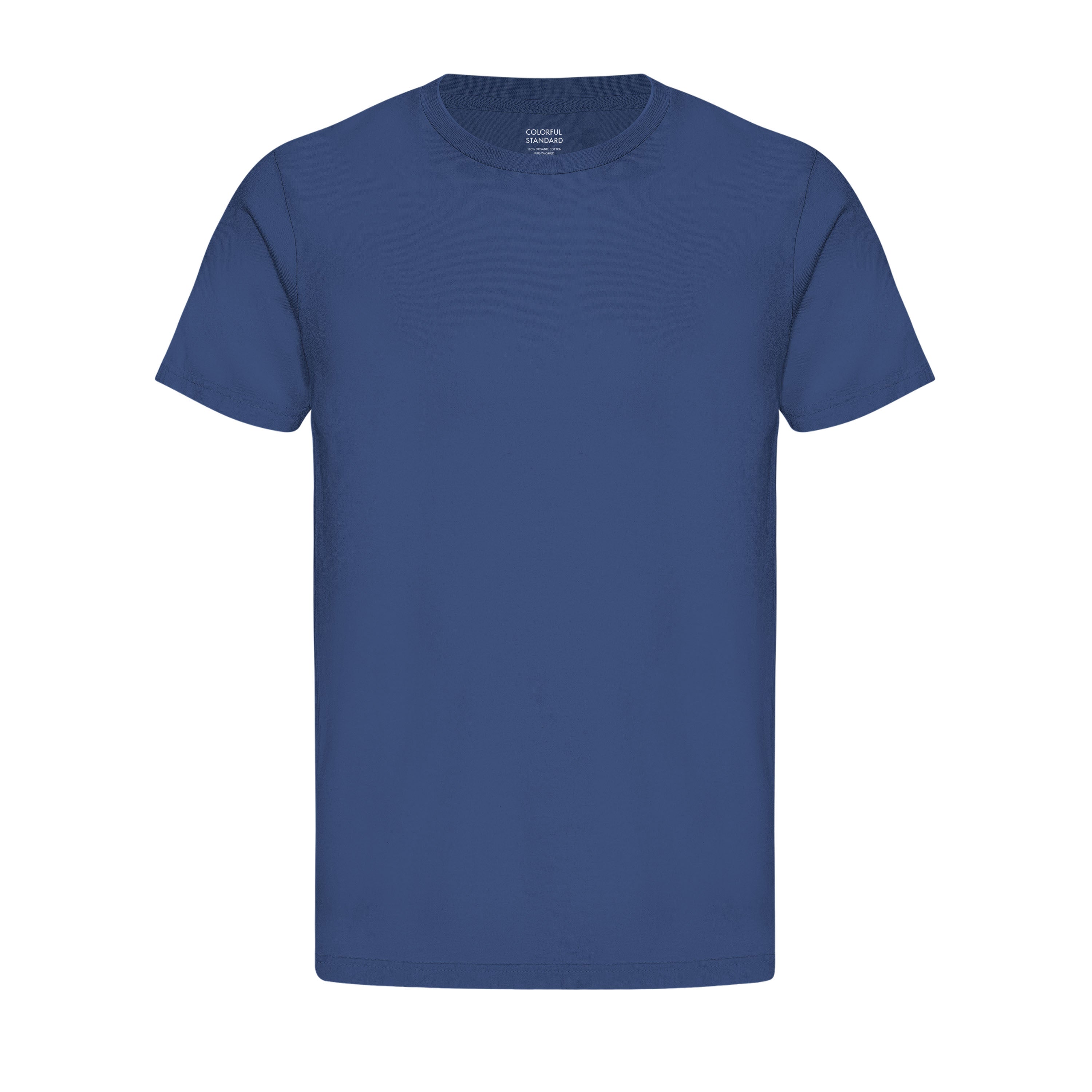 Classic Organic Tee Marine Blue