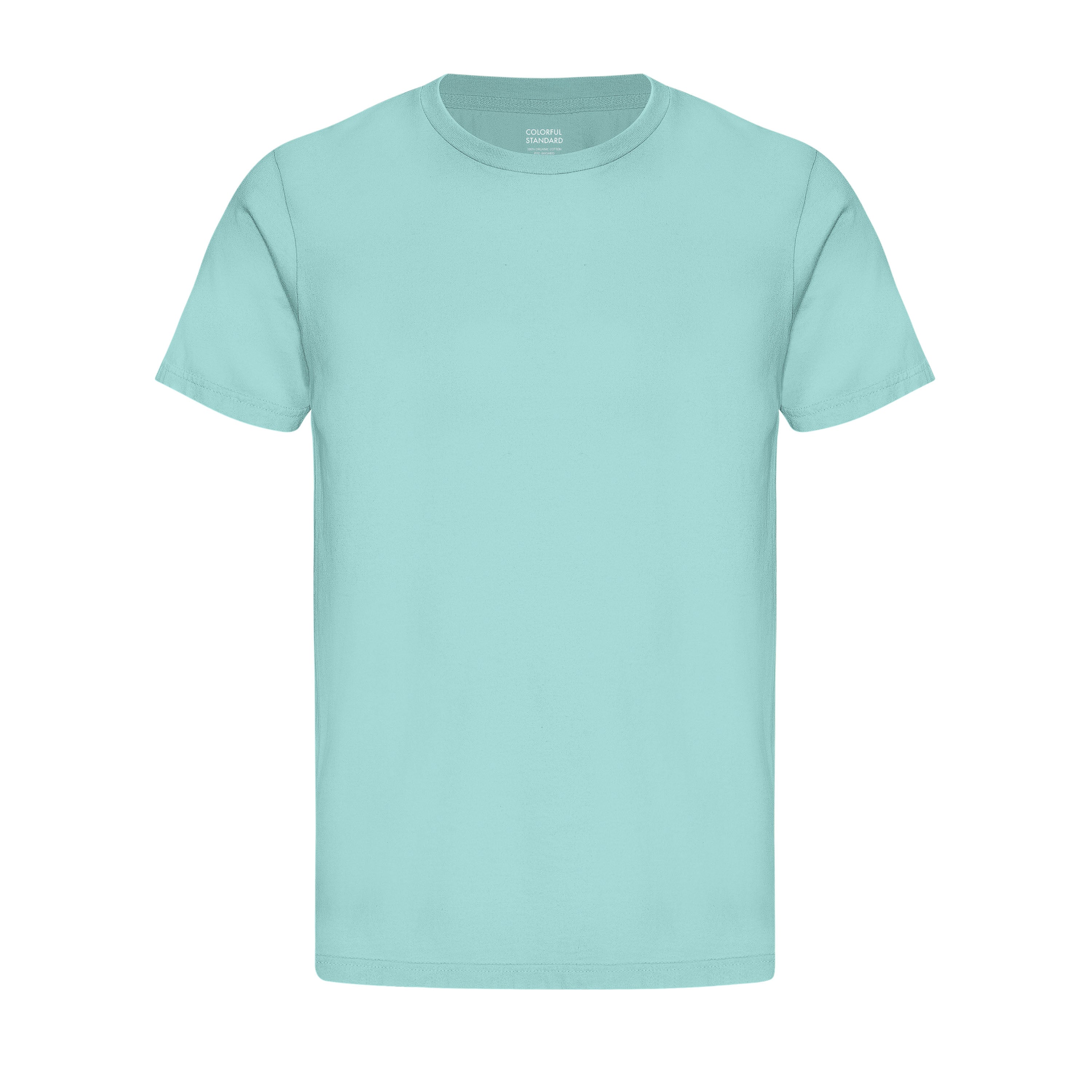 Classic Organic Tee Teal Blue