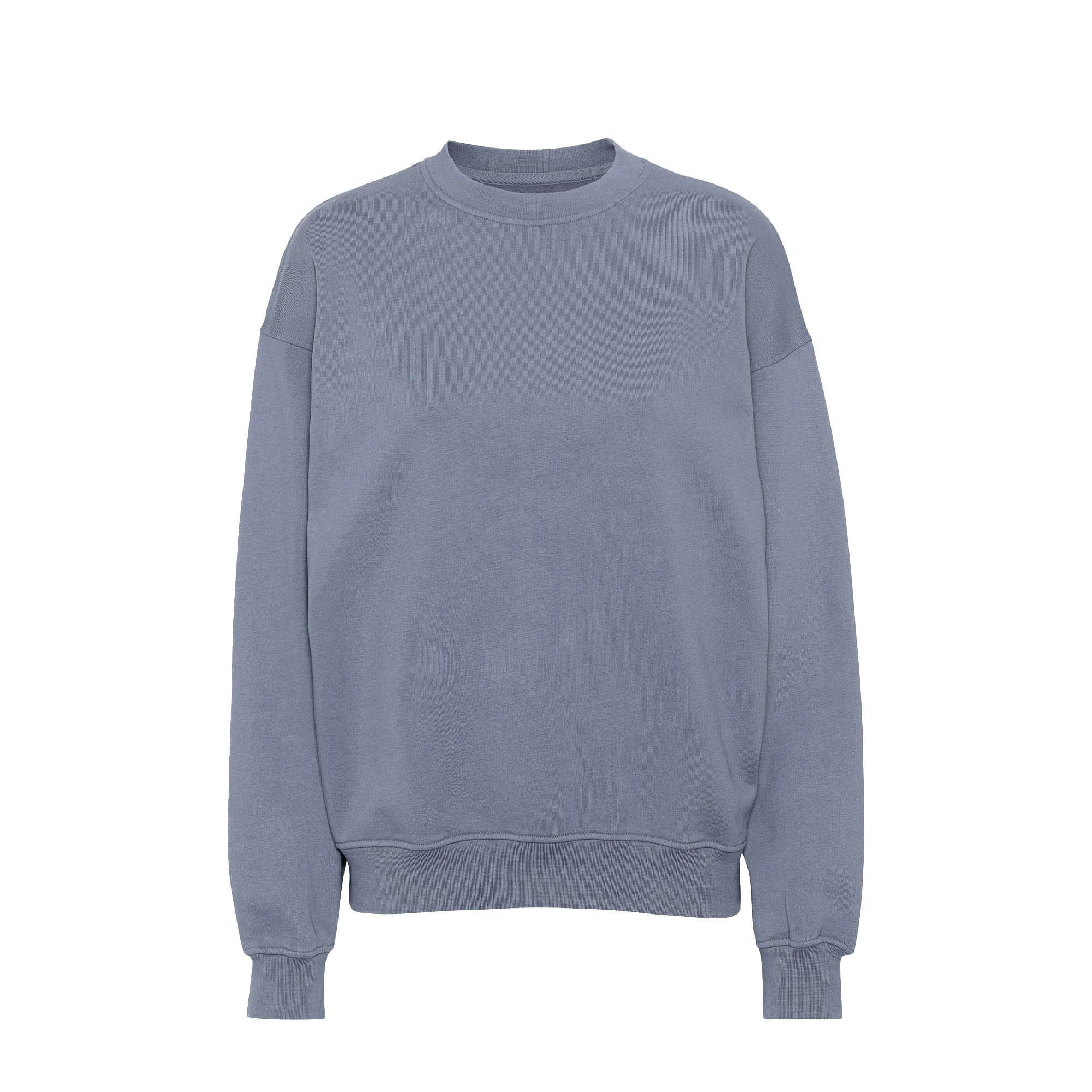 Organic Oversized Crew - Neptune Blue