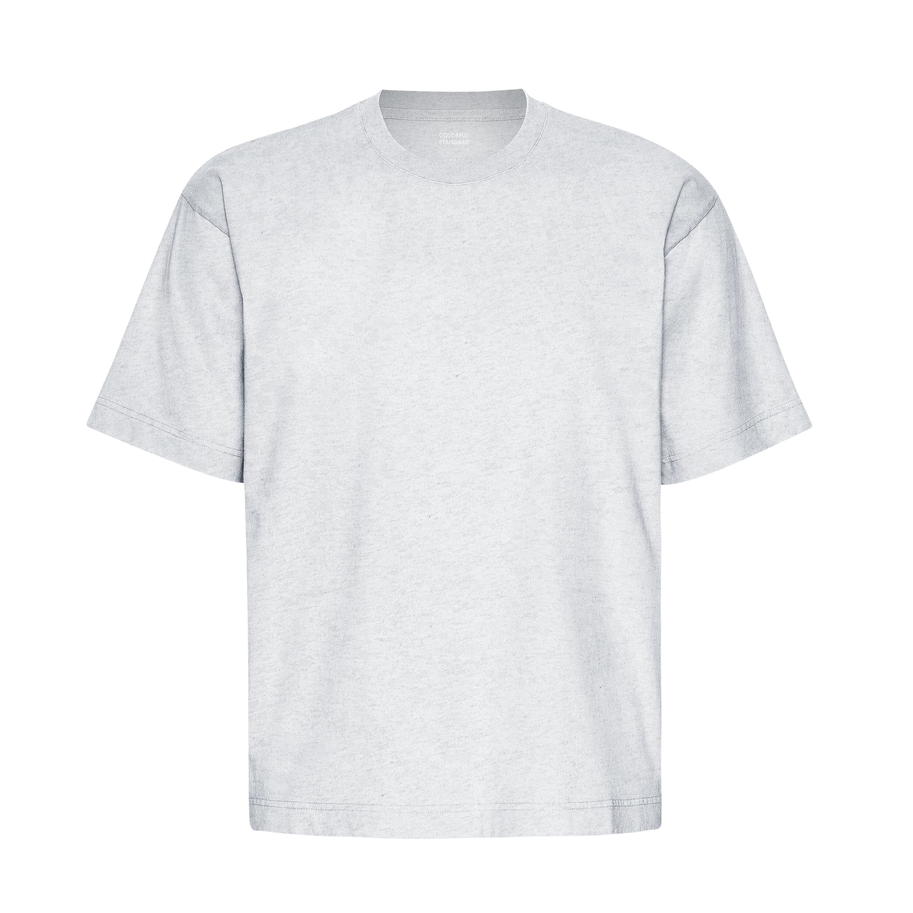 Oversized Tee Snow Melange