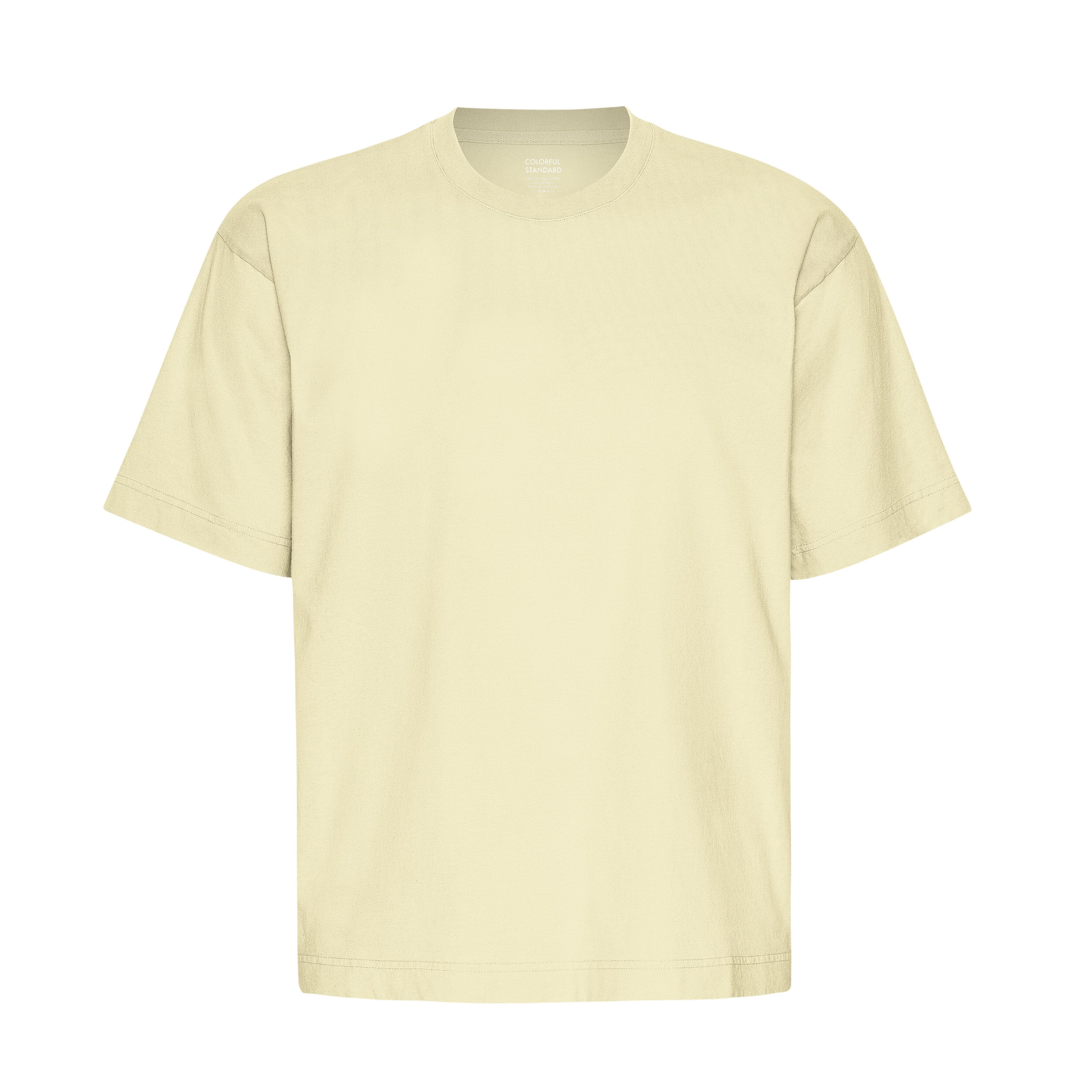 Oversized Tee Soft Yellow