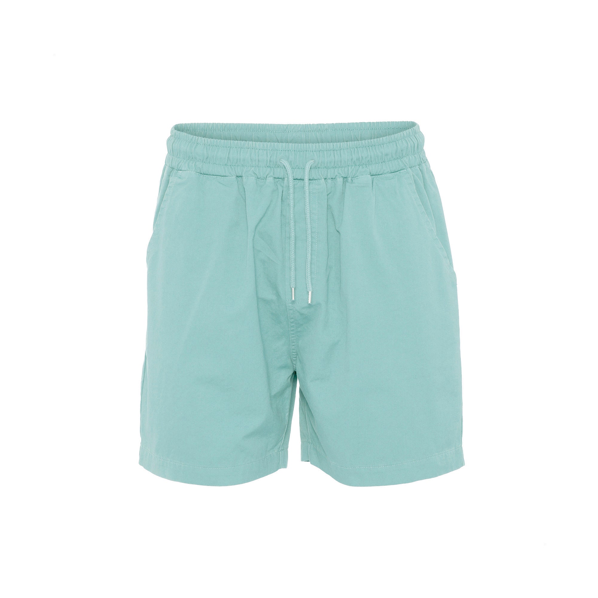 Organic Twill Shorts Teal Blue