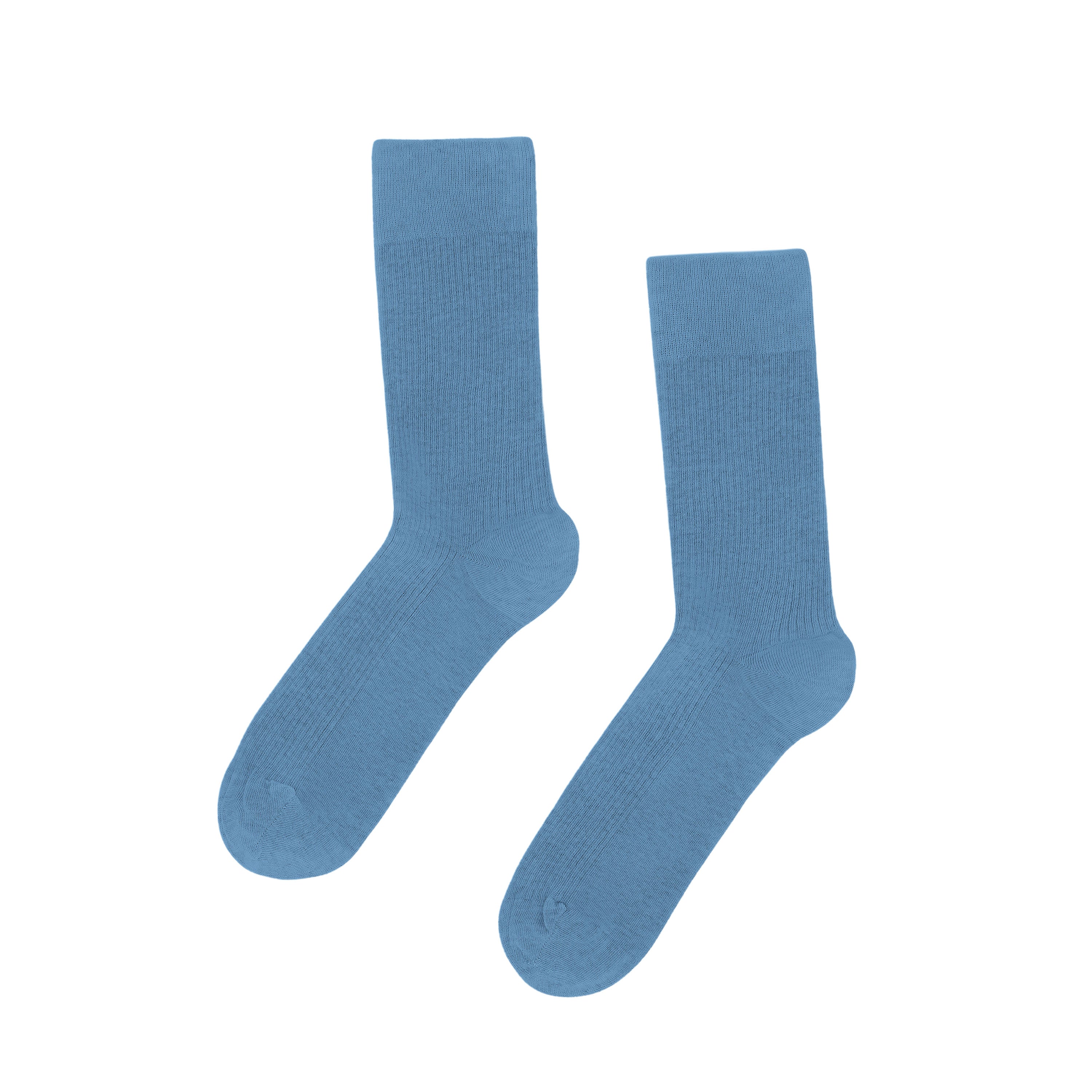 Organic Sock Seaside Blue One Size