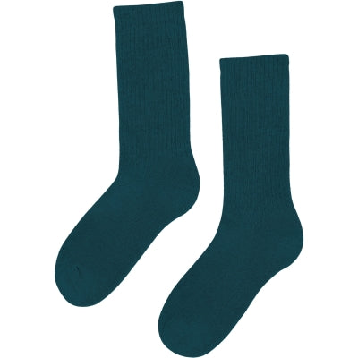 Active Organic Sock - Ocean Green