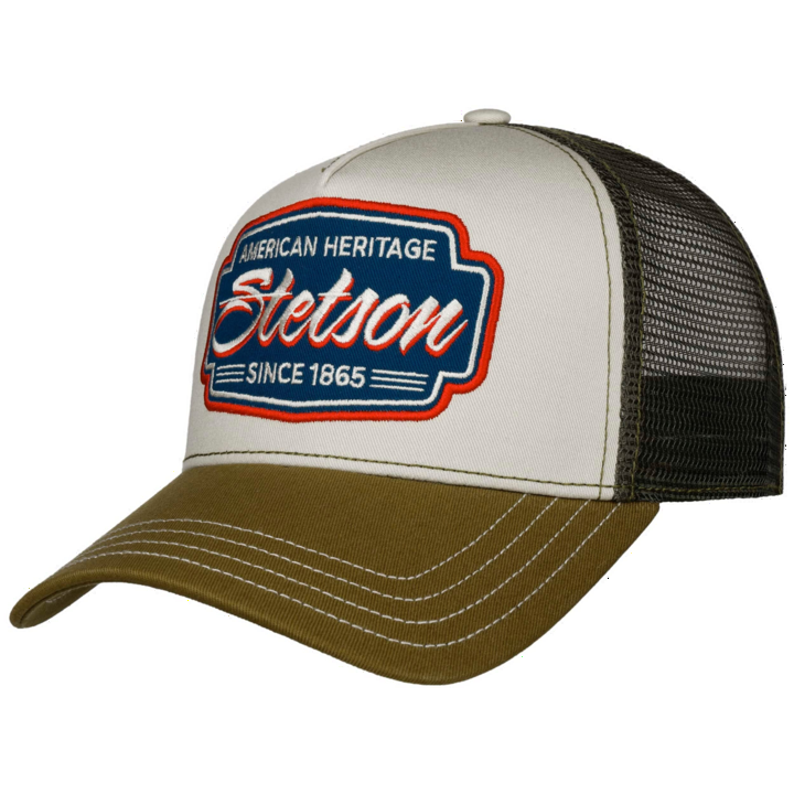 Trucker Cap Classic Race olive/yellow