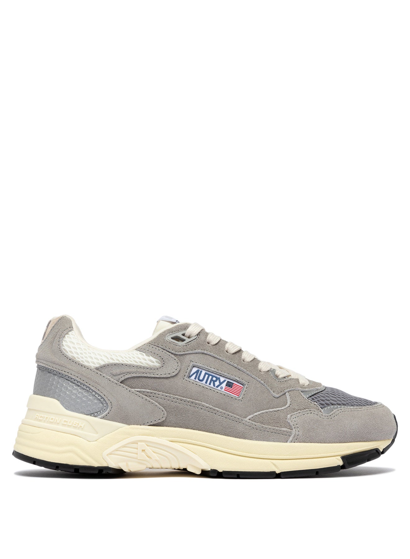AUTRY Man Hyperway UM15 - Suede/Mesh pulmb/silver