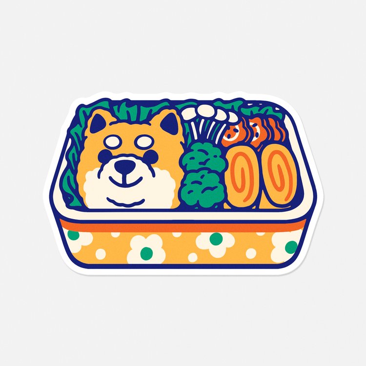 Kyaraben - Vinyl-Sticker