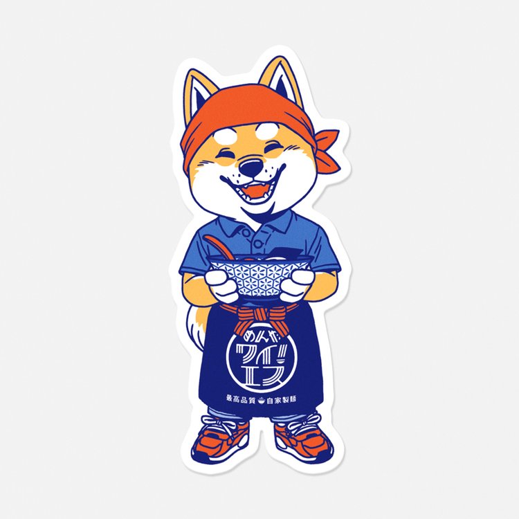 Mimi Waiter - Vinyl-Sticker