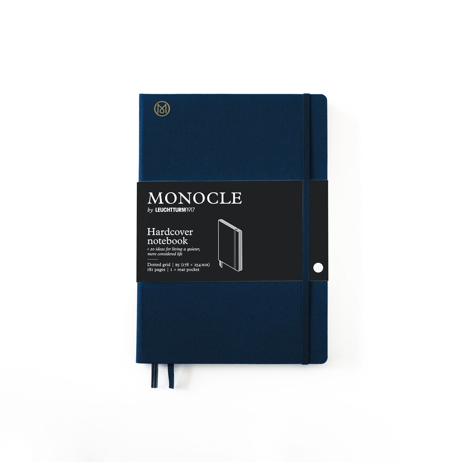 Hardcover Notizbuch B5 Navy