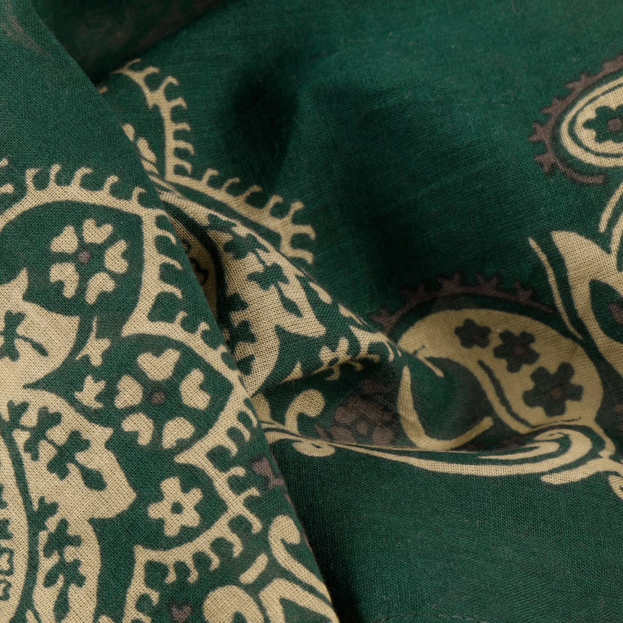 Bandana Cotton - dark green