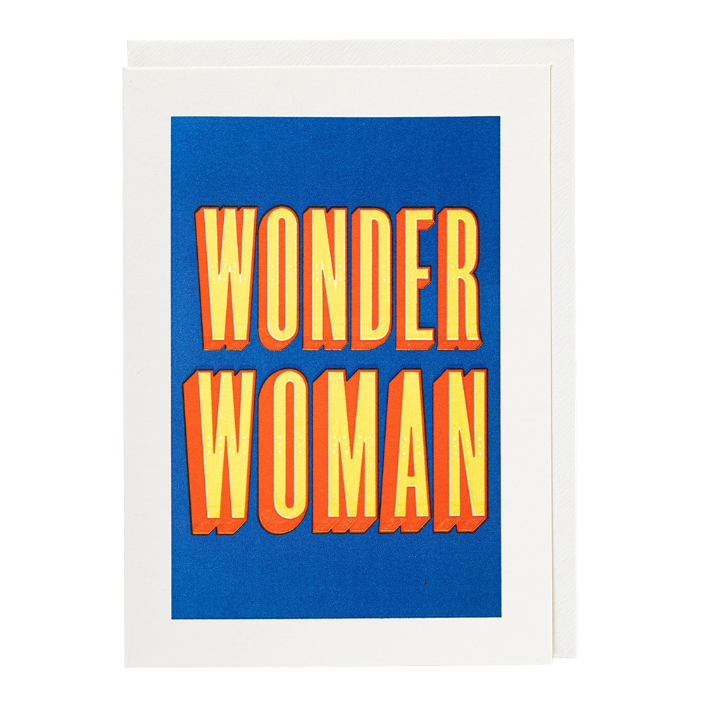 Card - Wonder Woman