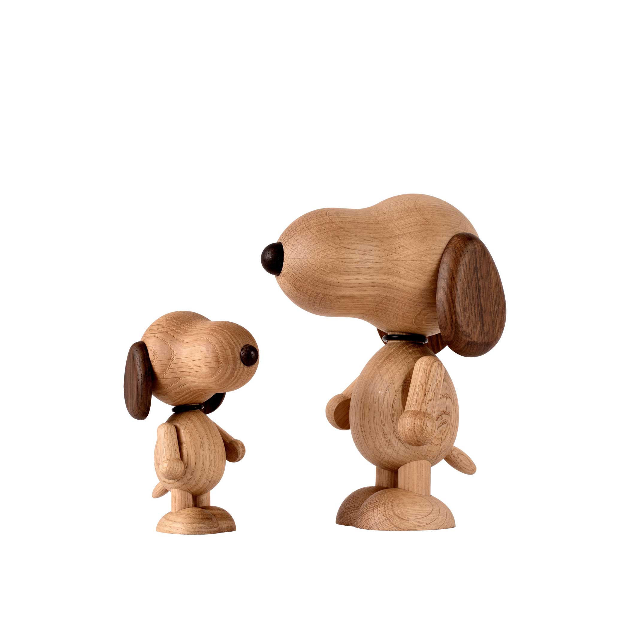 SNOOPY Holzfigur Eiche -small H14cm