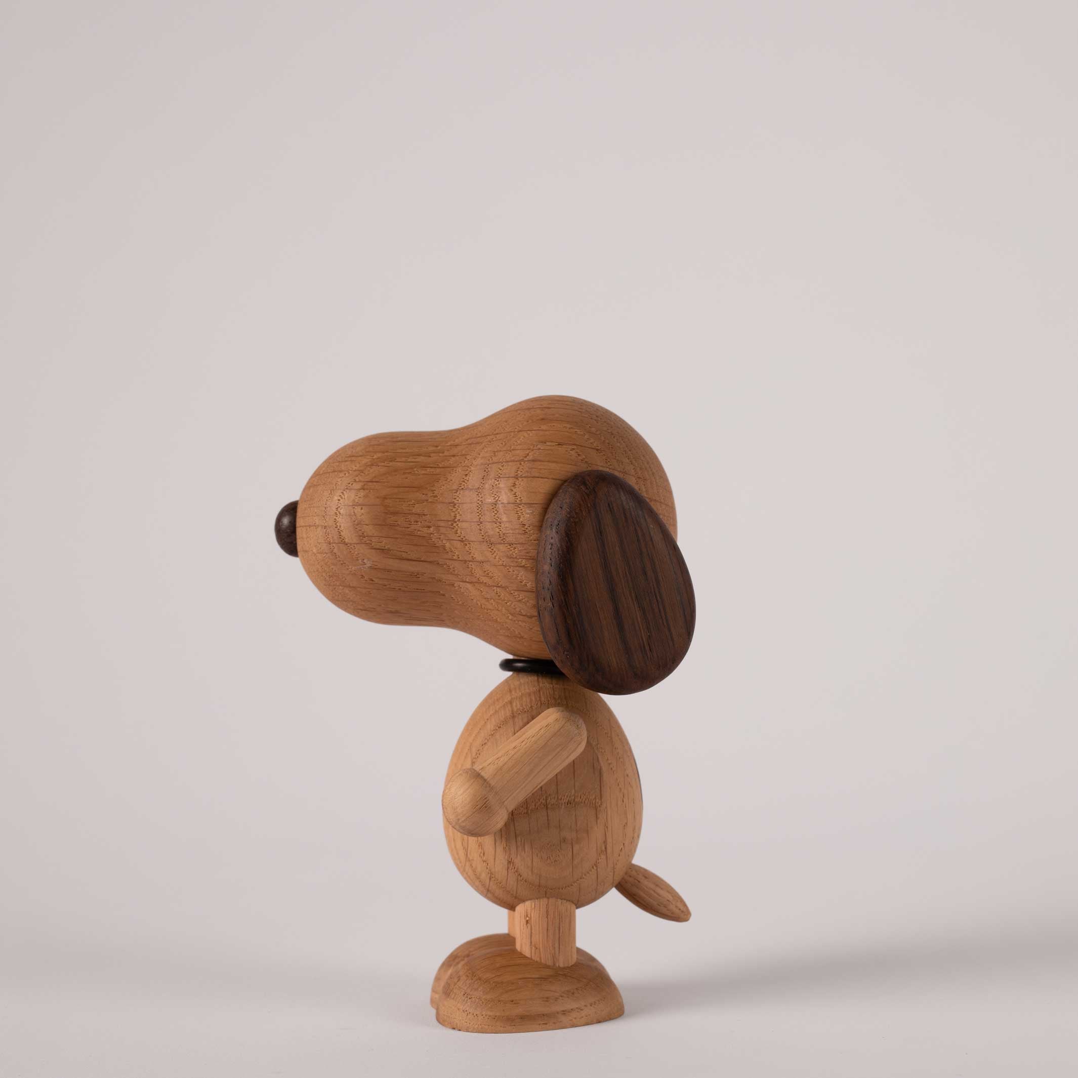 SNOOPY Holzfigur Eiche -small H14cm