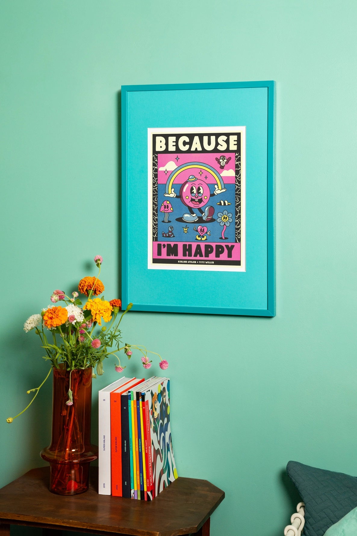 Yeye Weller Poster „Pharrell Williams – Because I'm Happy"