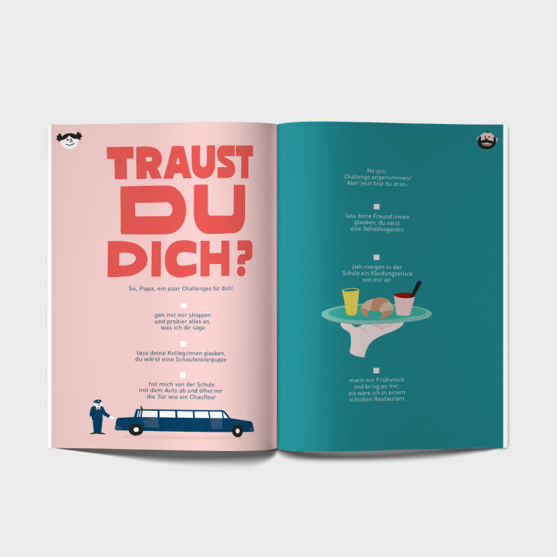 Wie der Vater, so die Tochter? – Ausfüllbuch