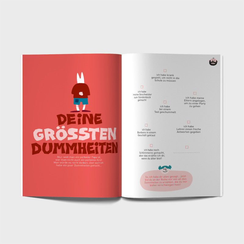Wie der Vater, so die Tochter? – Ausfüllbuch