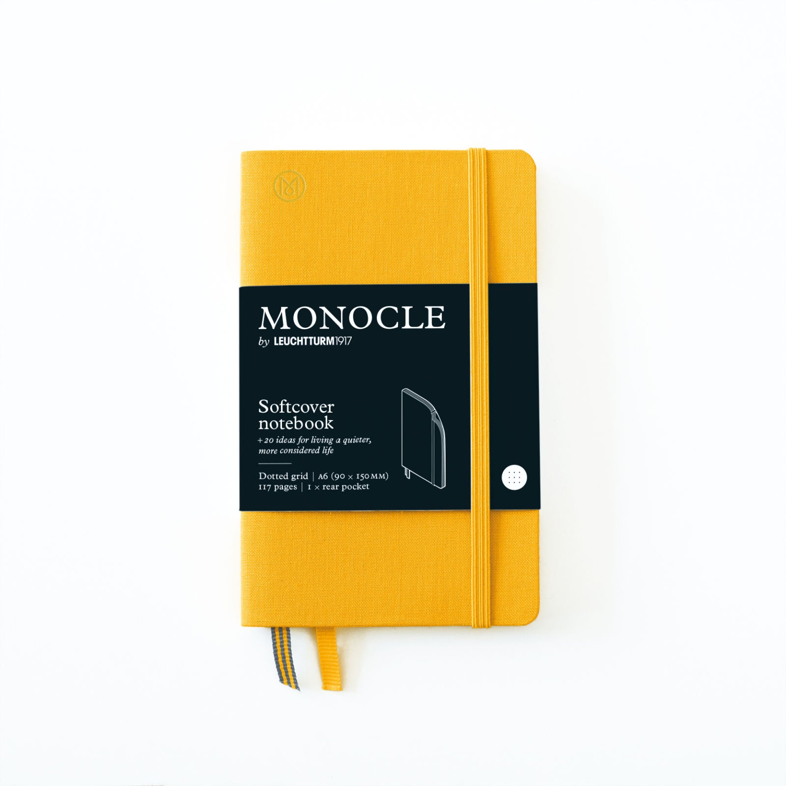 Softcover Notizbuch A6 Gelb
