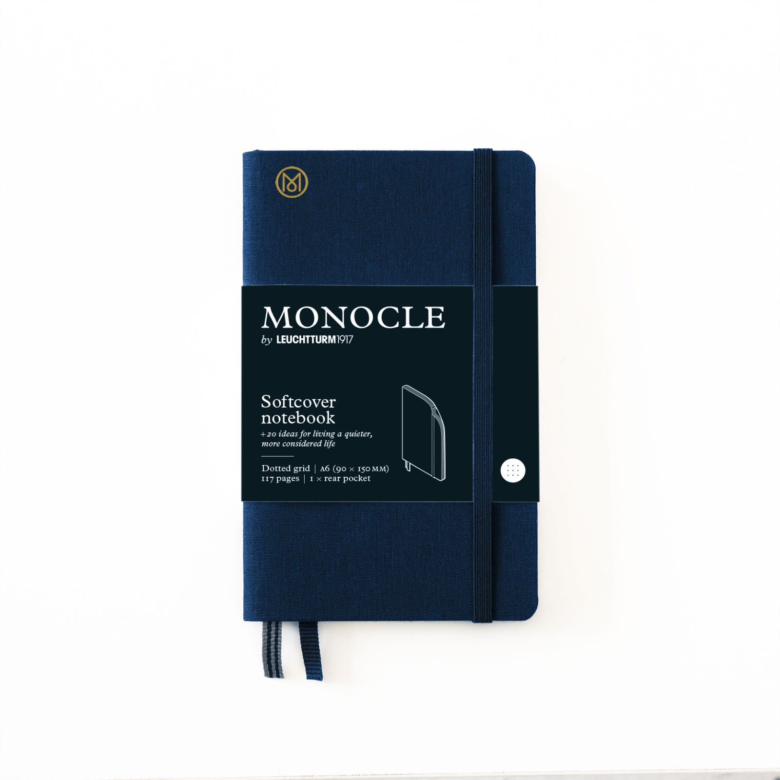 Hardcover Notizbuch A6 Navy