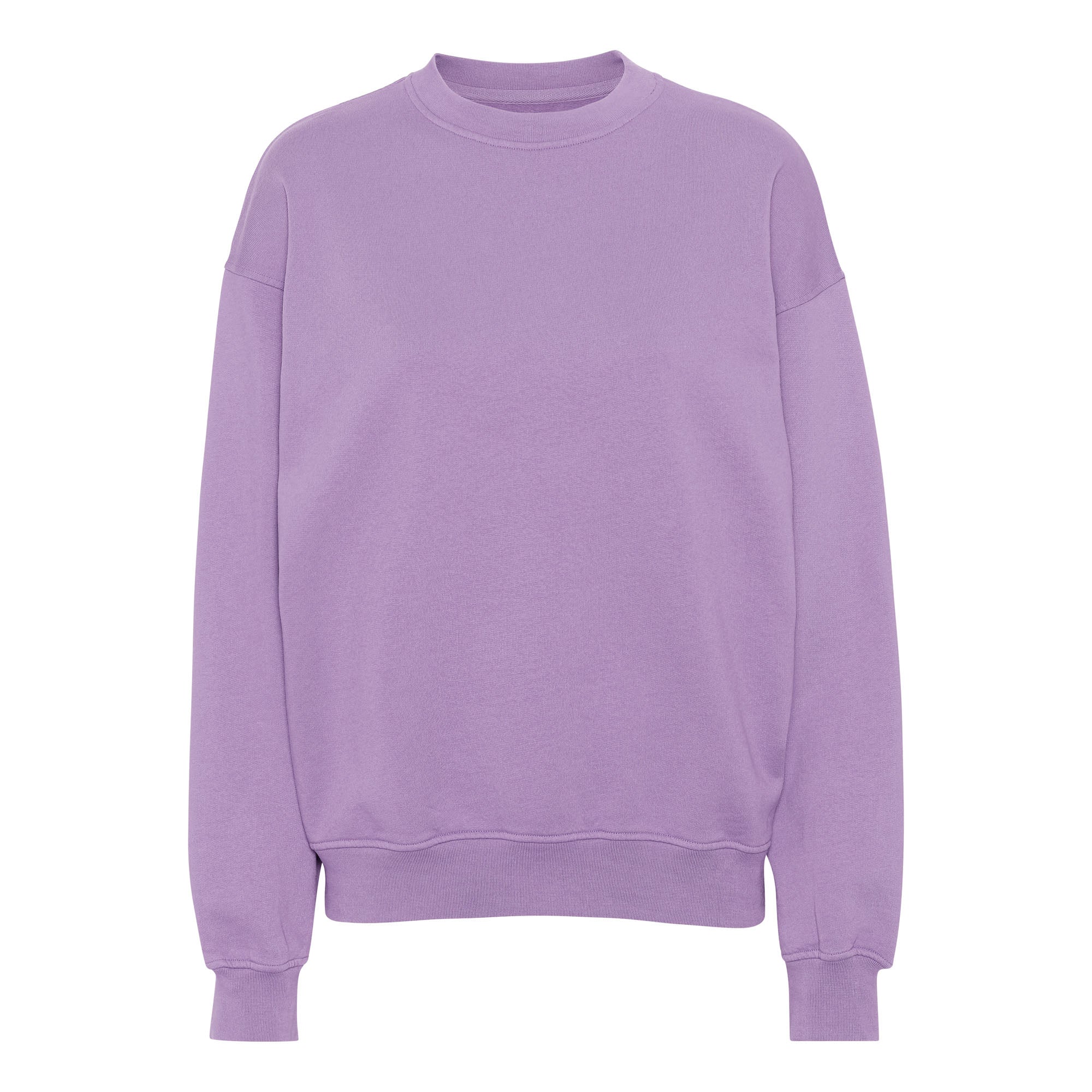 Organic Oversized Crew Pearly Purple