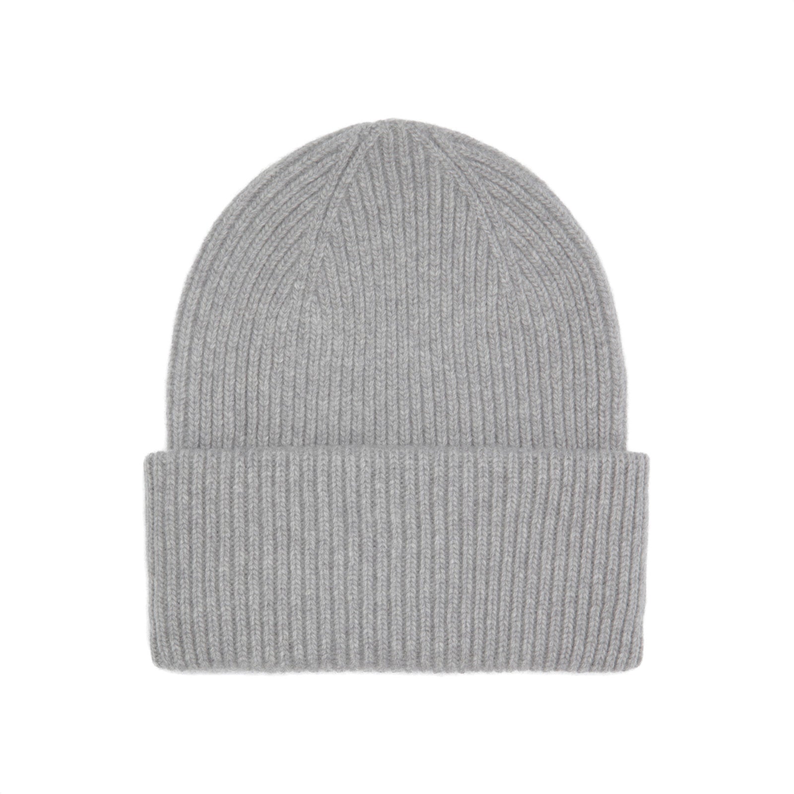 Merino Wool Hat Heather Grey