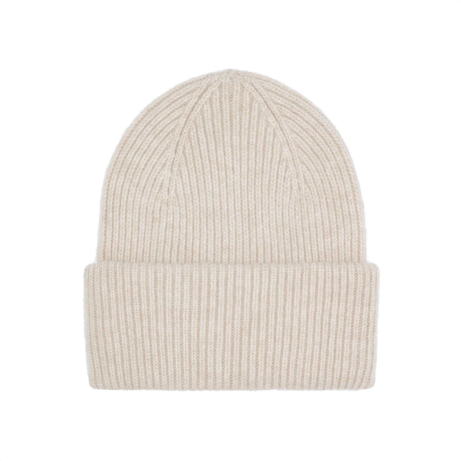 Merino Wool Hat Ivory White